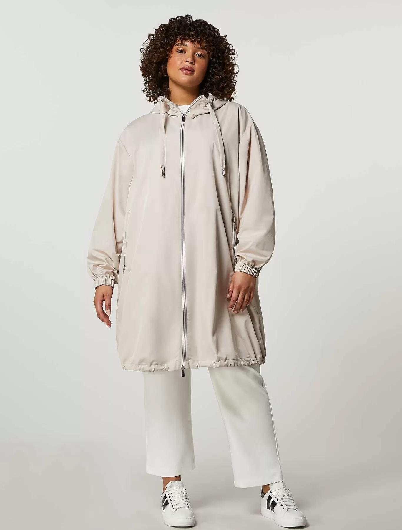 Best Sale Parka En Taffetas Hydrofuge Femmes Manteaux Et Trenchs