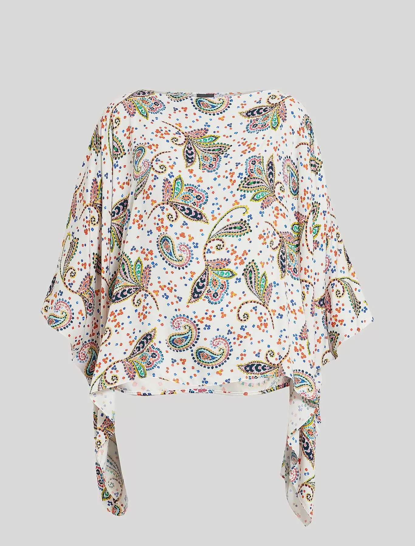 Clearance Poncho En Satin De Viscose Femmes Autres Accessoires