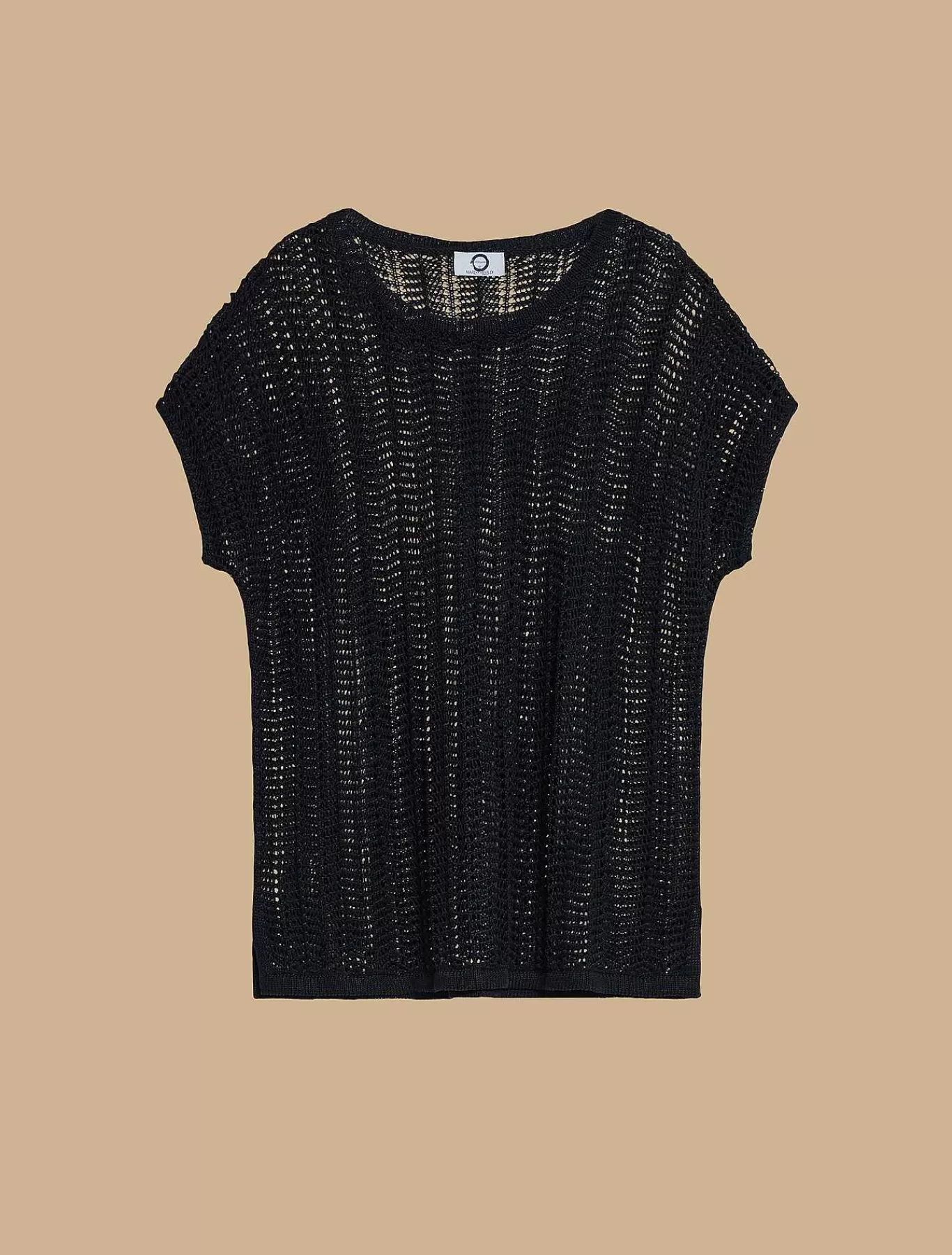 Sale Pull Cordonnet En Lin Femmes Tricots