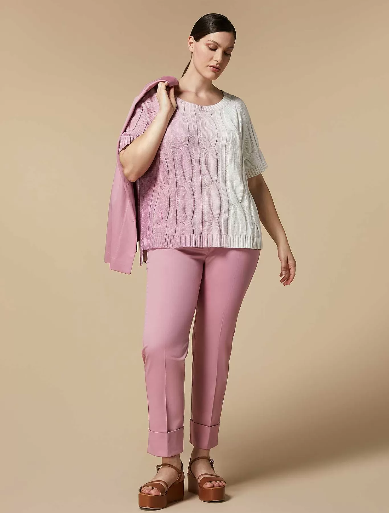 Cheap Pull En Coton Torsade Femmes Tricots