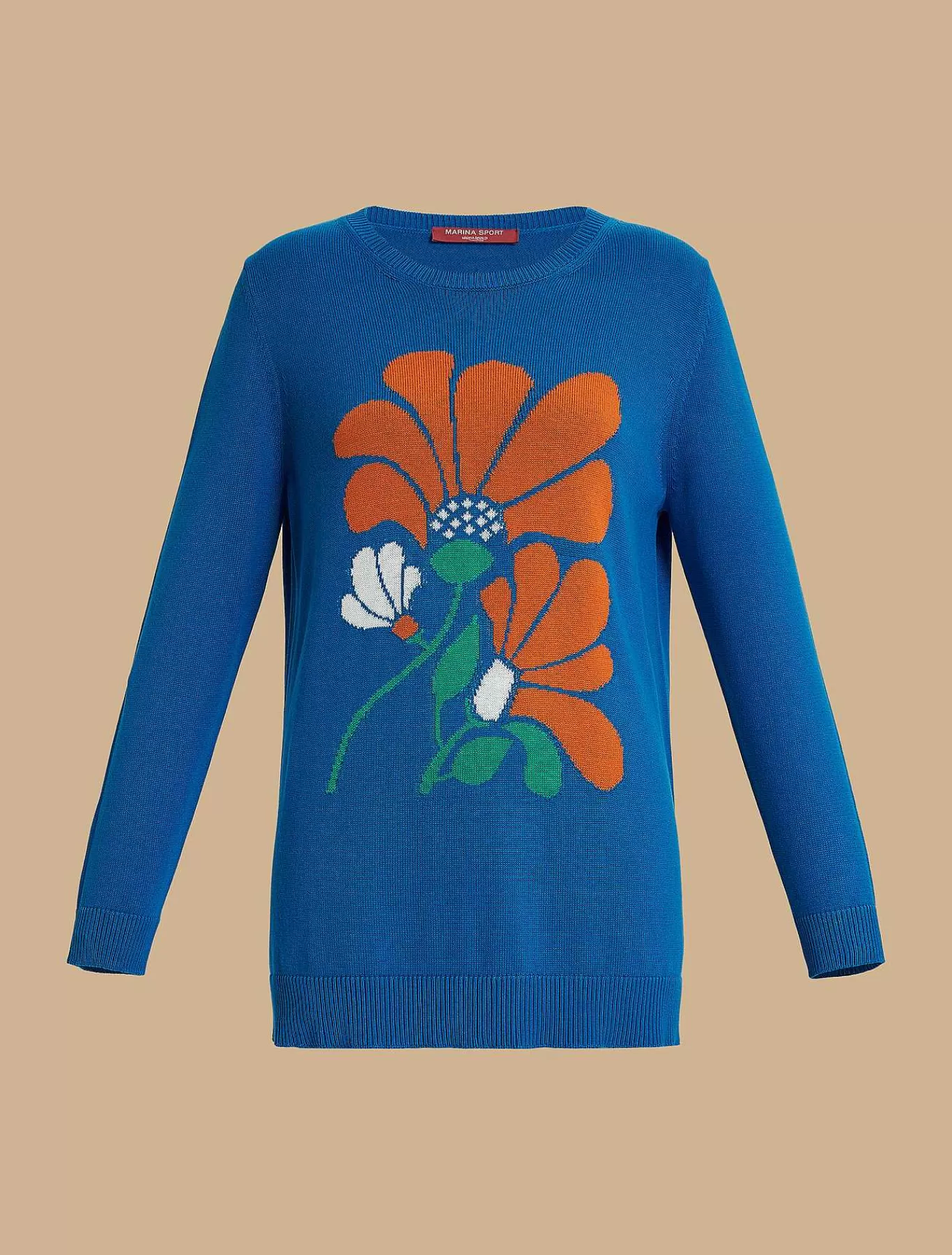 Online Pull En Coton Tricote Jacquard Femmes Tricots