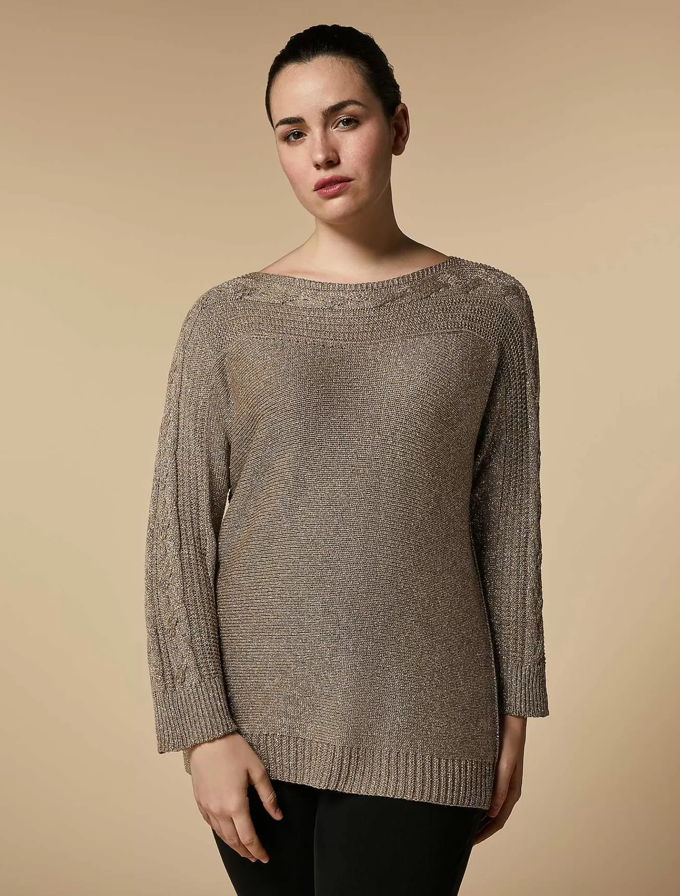 Cheap Pull En Fil Lurex Femmes Tricots