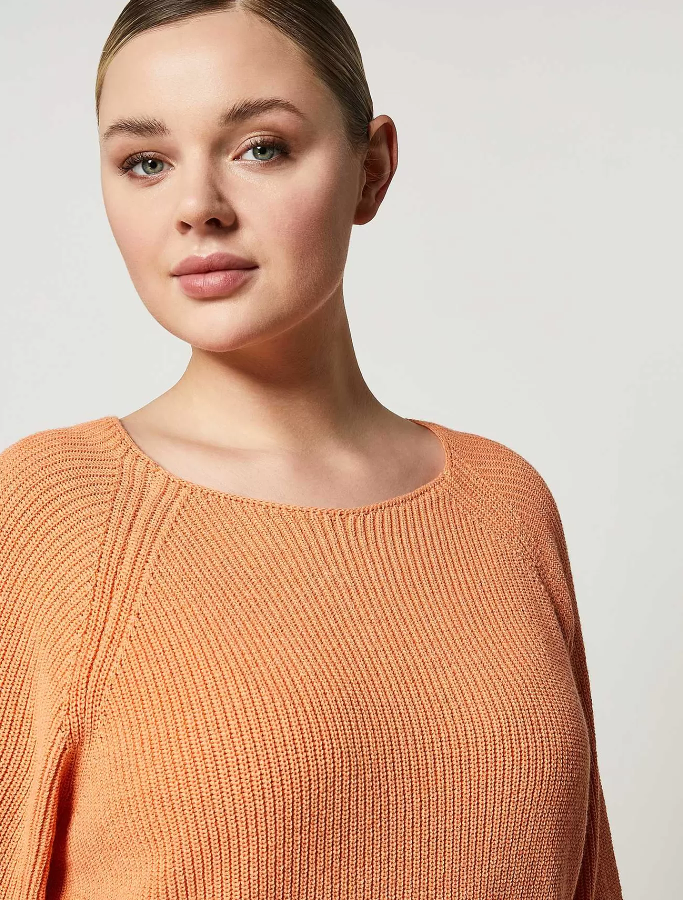 Fashion Pull En Melange De Coton Femmes Tricots