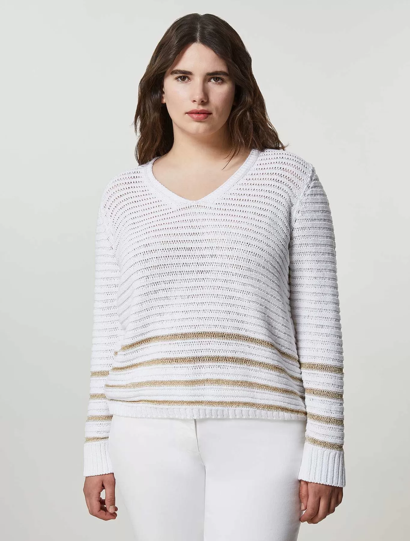 Discount Pull En Tissu Uni Femmes Tricots