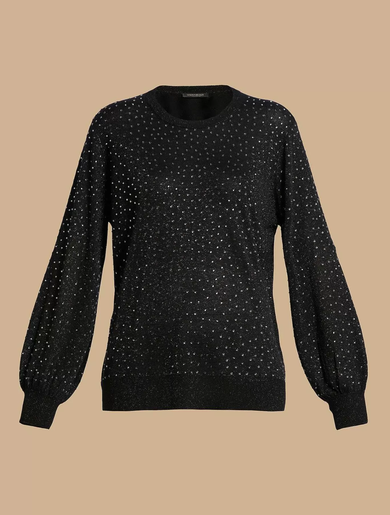 Discount Pull En Viscose Orne De Strass Femmes Tricots