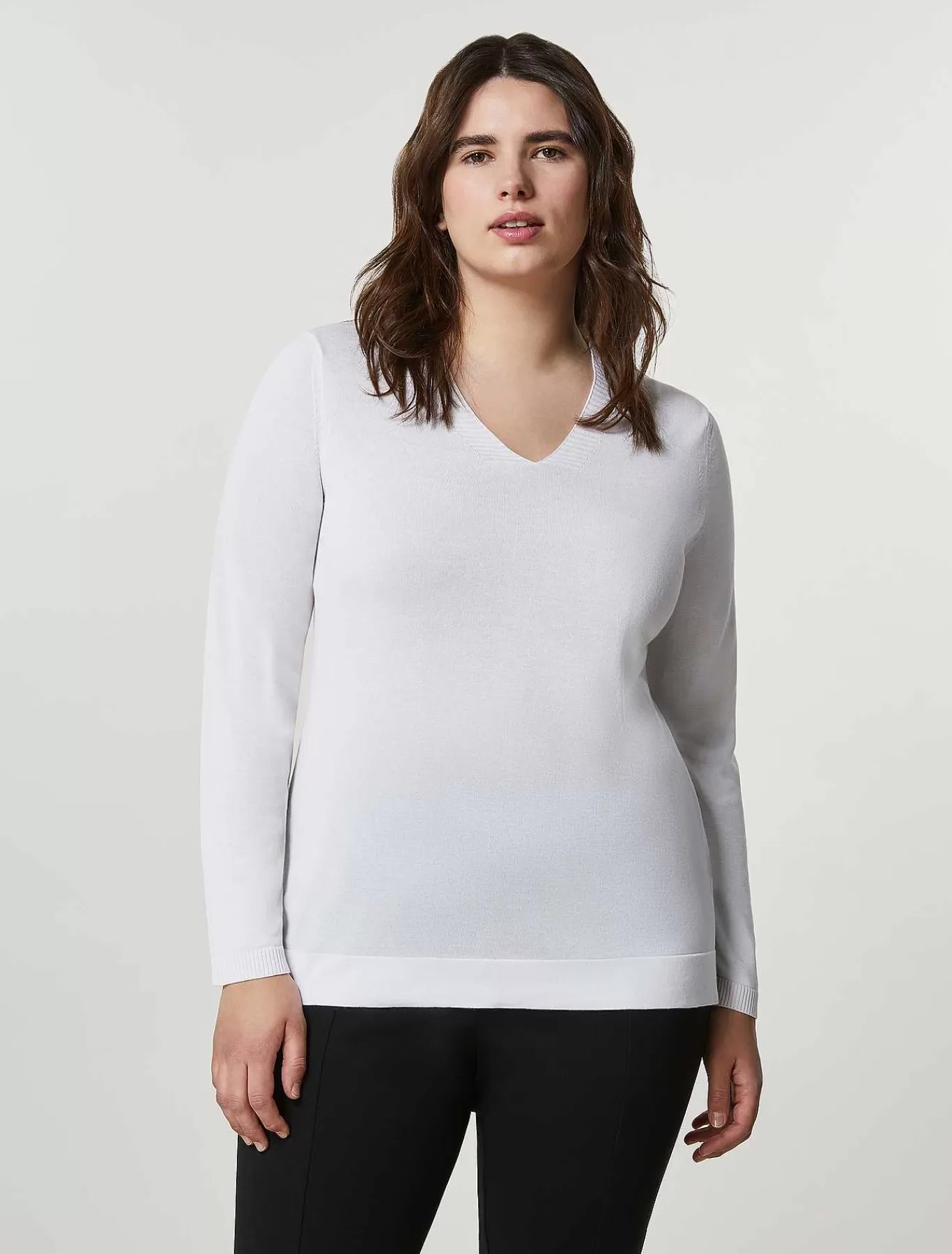 Clearance Pull Fluide En Crepe De Viscose Femmes Tricots