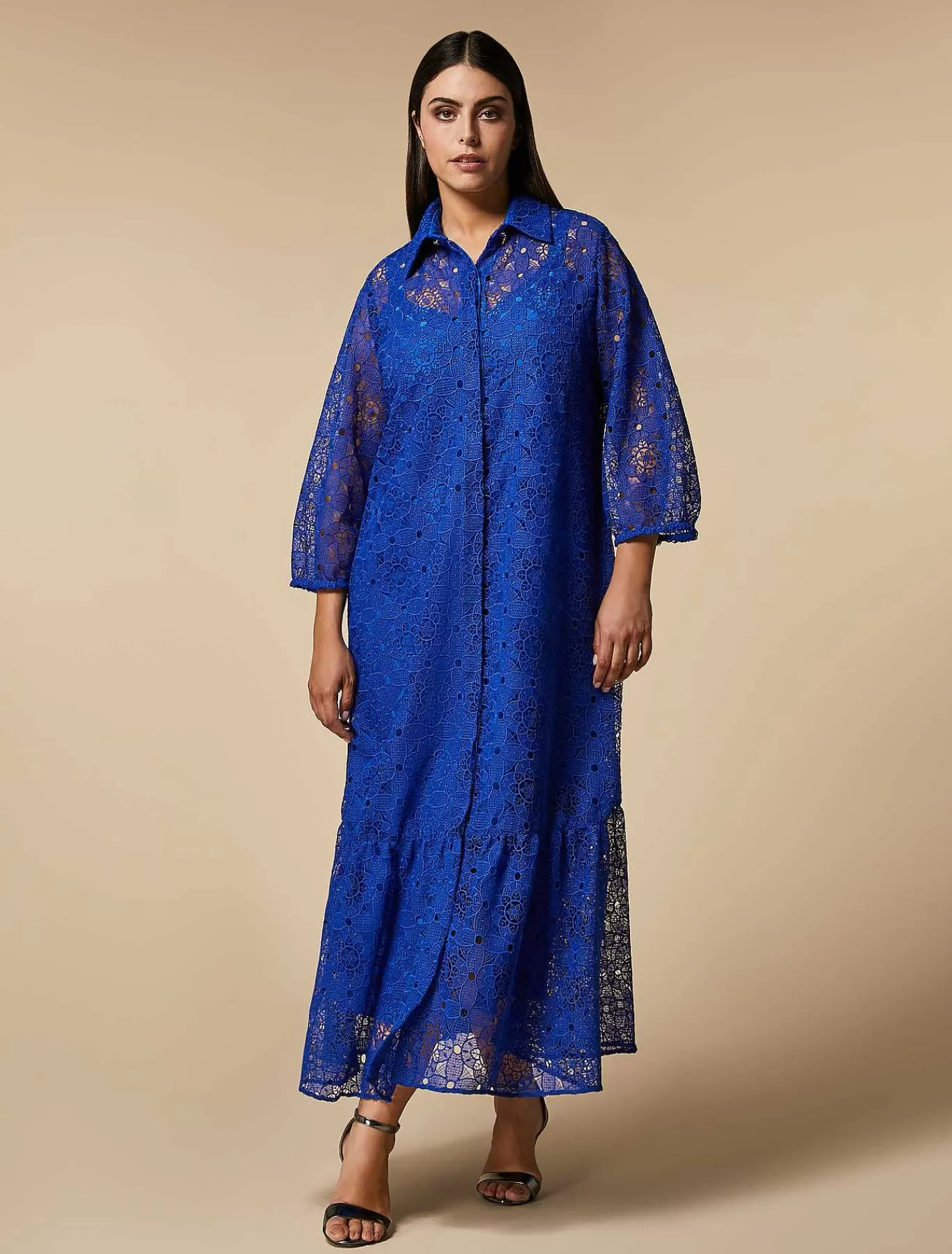 Sale Robe Chemise En Macrame Femmes Vêtements De Cérémonie