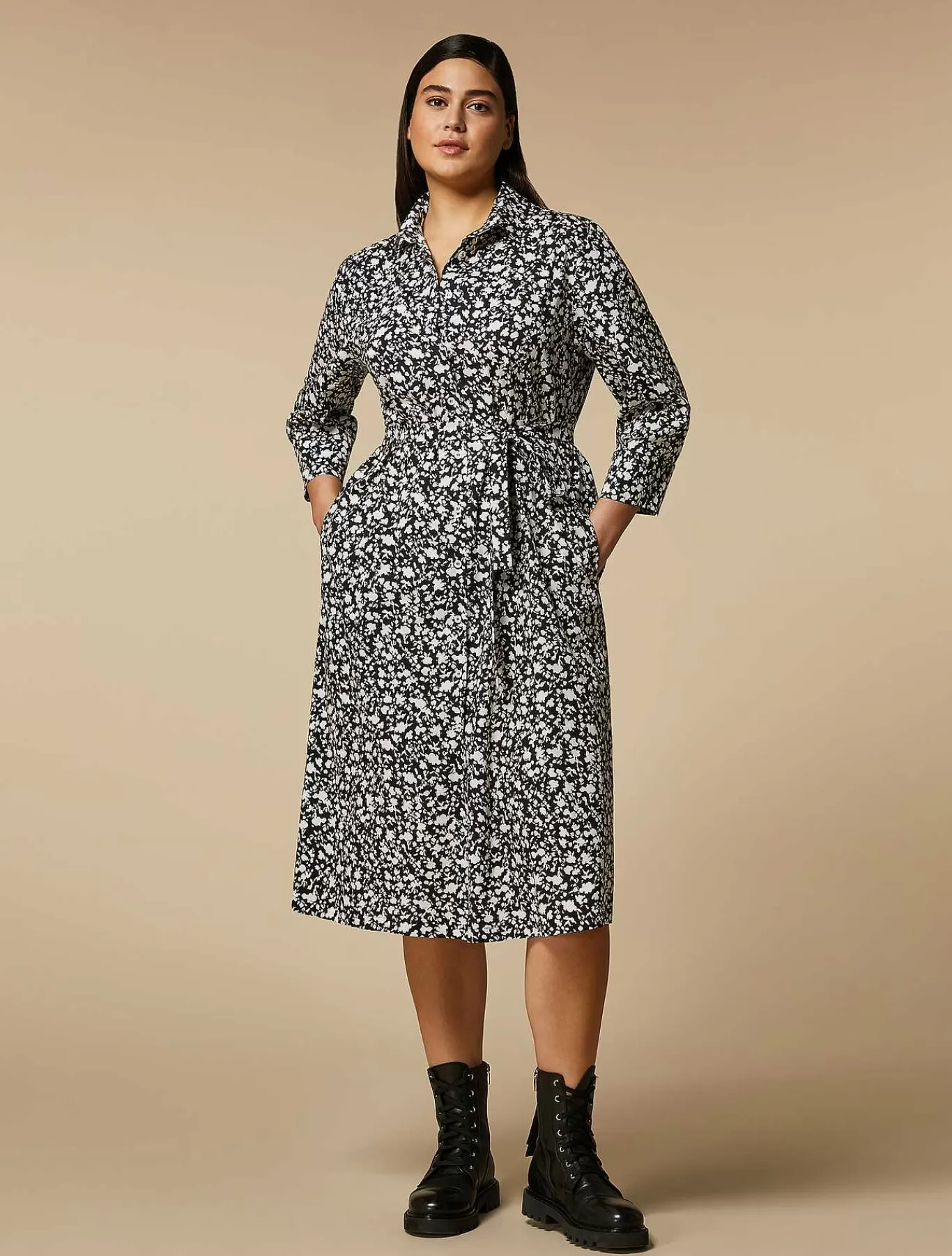 Best Robe Chemise En Popeline Imprimee Femmes Robes