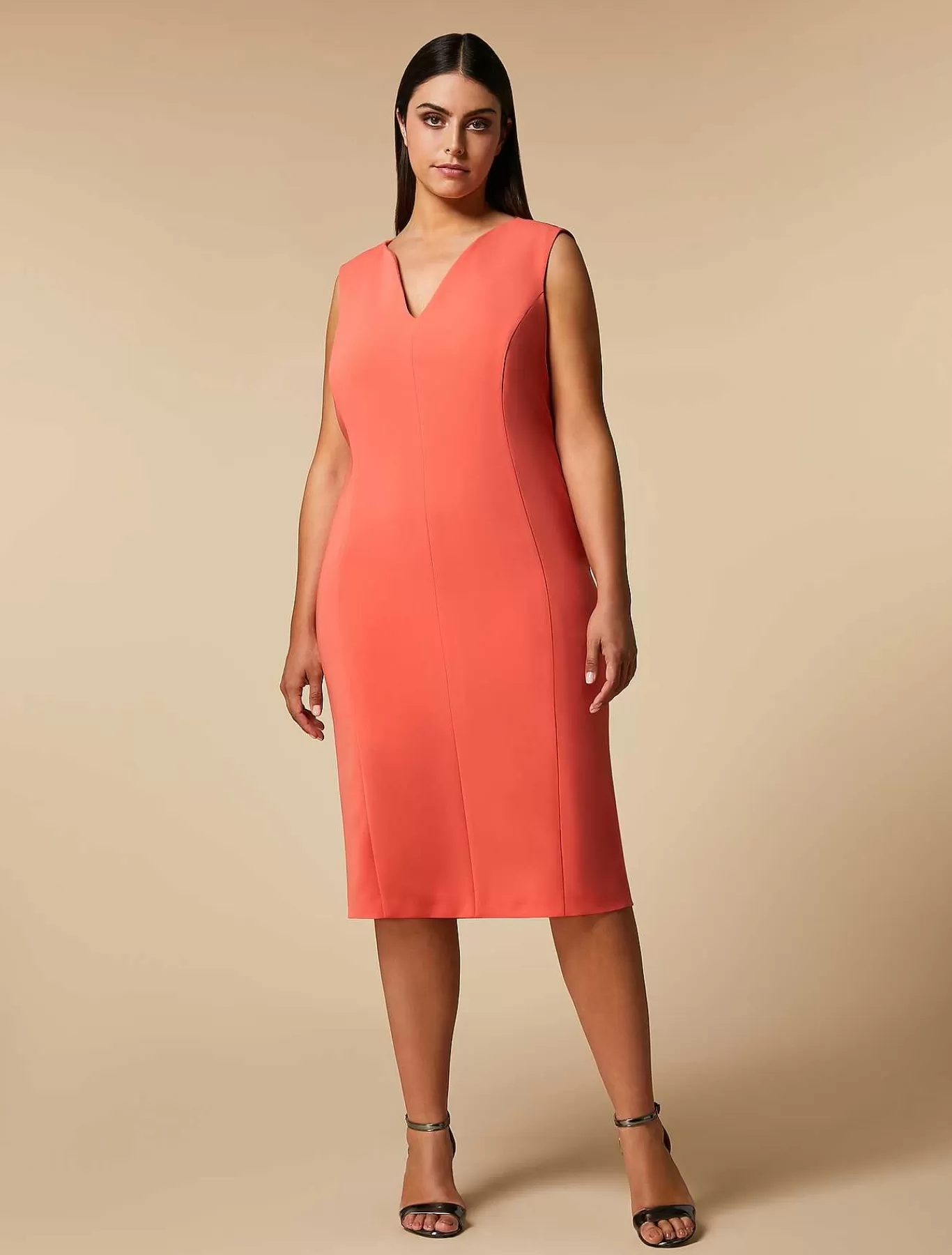 Clearance Robe En Cady De Triacetate Femmes Robes