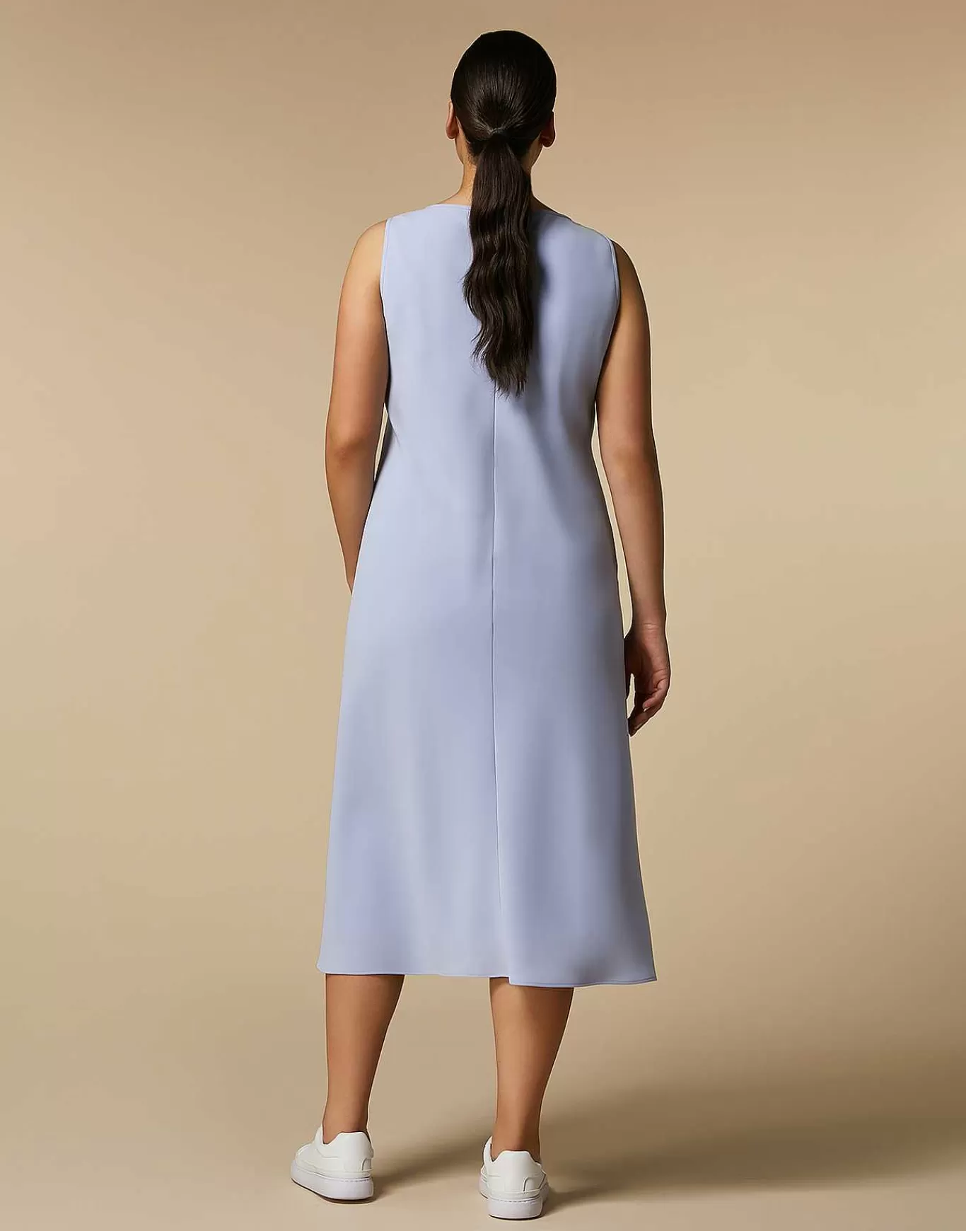 Fashion Robe En Cady De Triacetate Femmes Robes