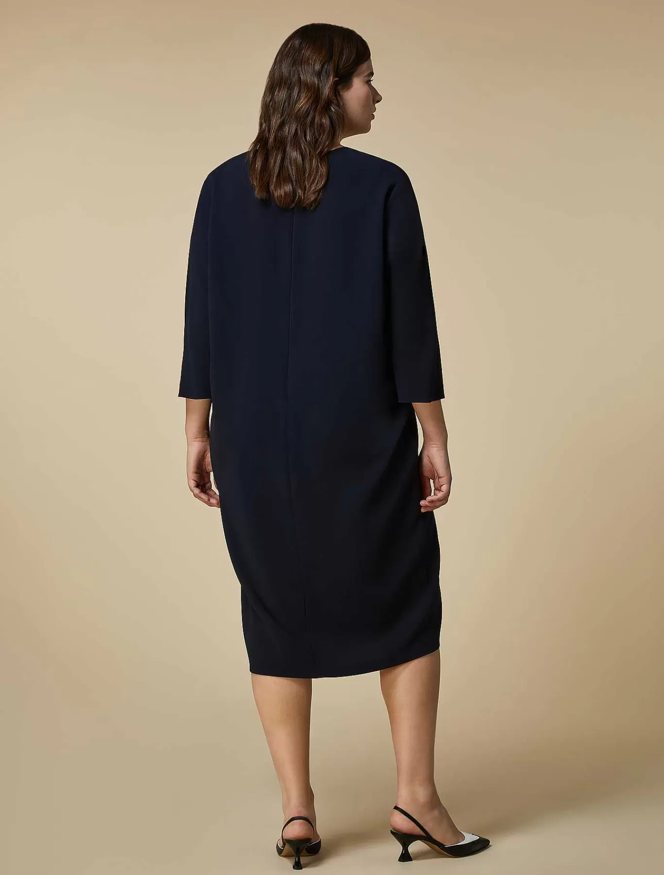 Sale Robe En Cady De Triacetate Femmes Robes