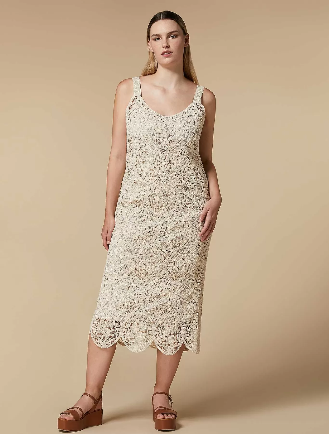 Store Robe En Coton Brodee Femmes Tricots