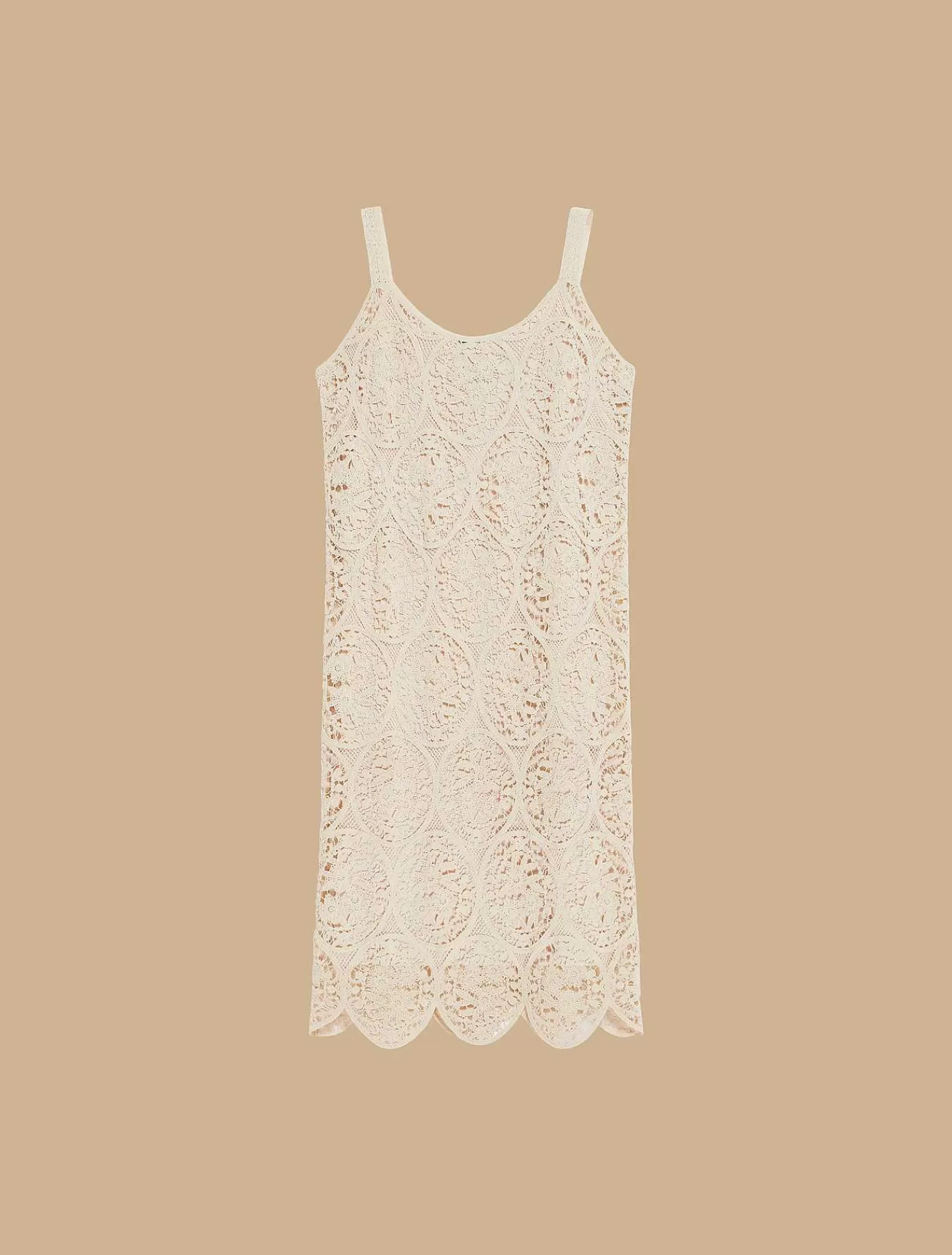 Store Robe En Coton Brodee Femmes Tricots