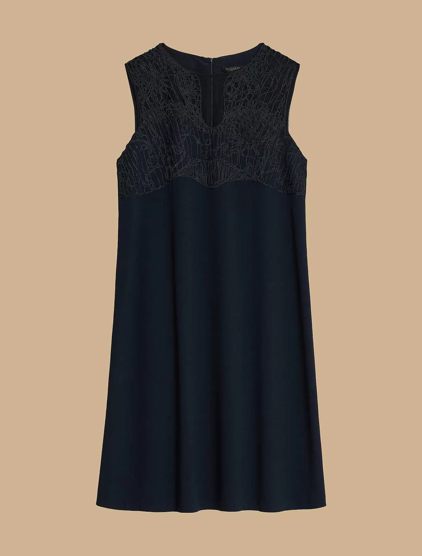 Clearance Robe En Crepe Brodee Femmes Des Vêtements Formels