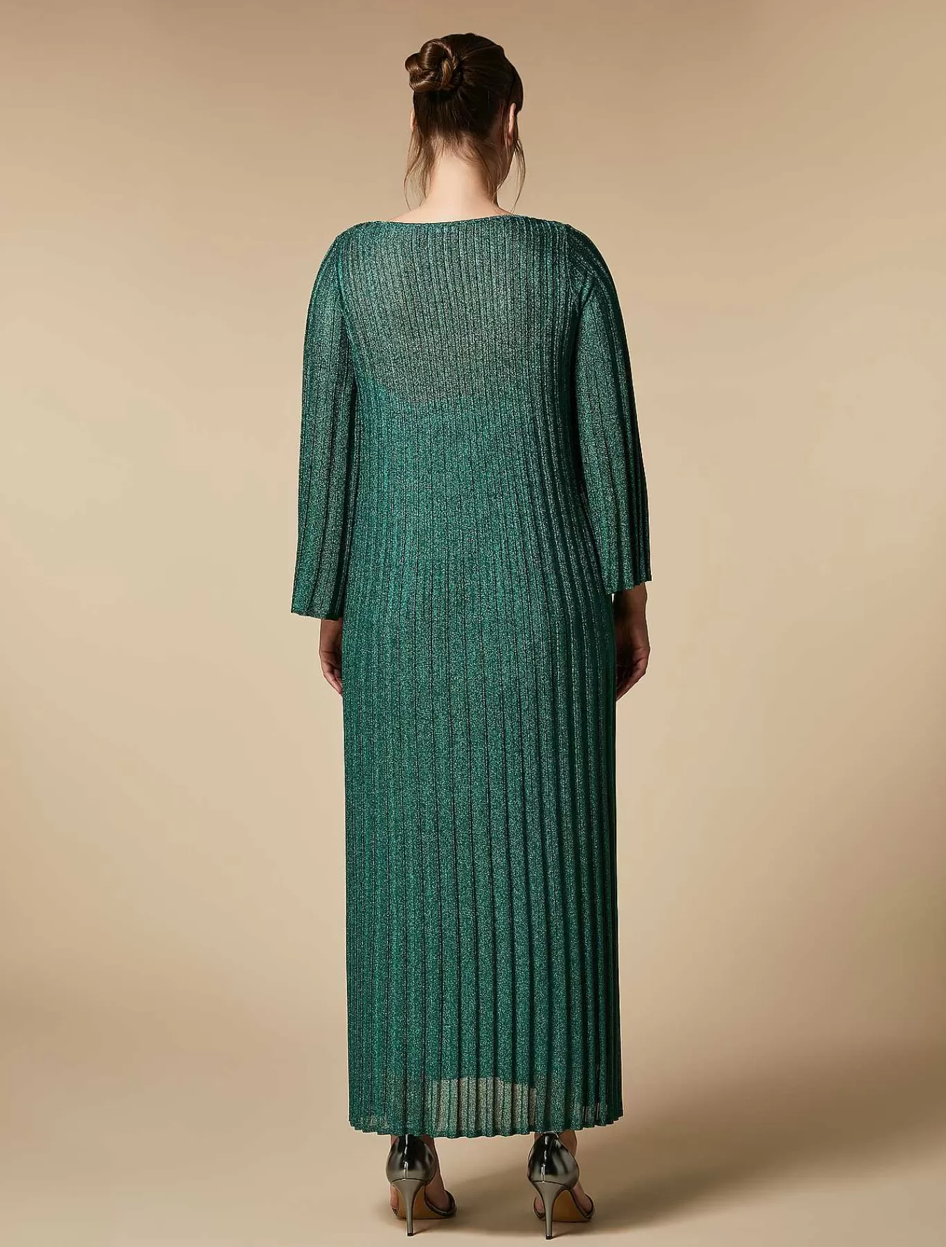 Fashion Robe En Fil Lurex Femmes Des Vêtements Formels