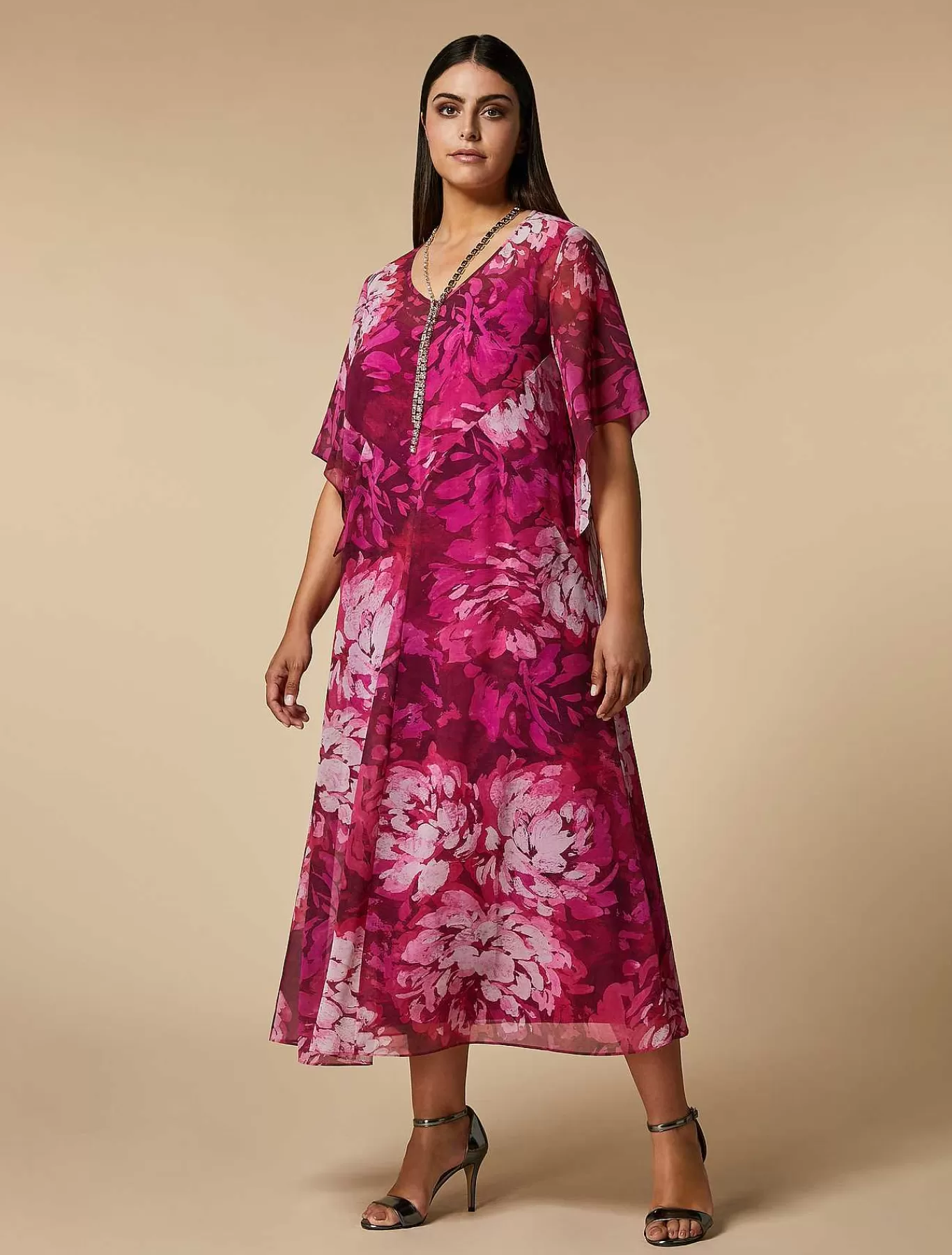 Cheap Robe En Georgette De Soie Femmes Robes