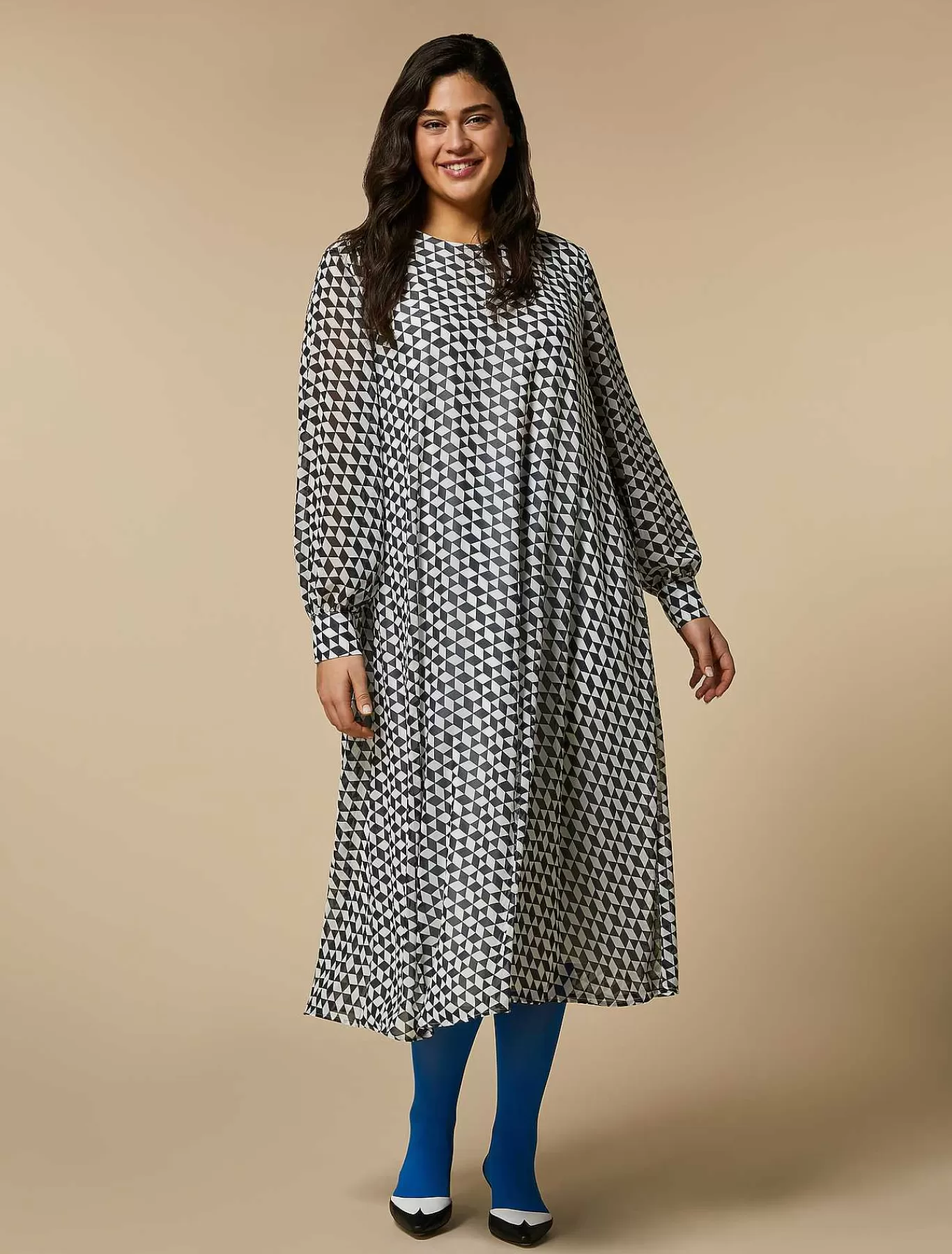 Flash Sale Robe En Georgette Imprimee Femmes Robes