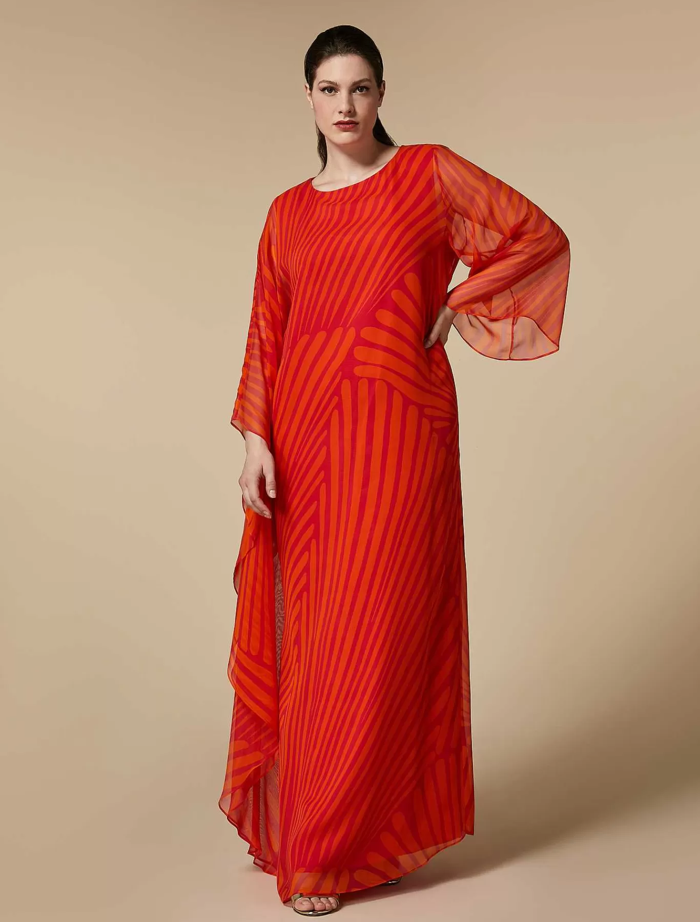 Online Robe En Georgette Imprimee Femmes Vêtements De Cérémonie
