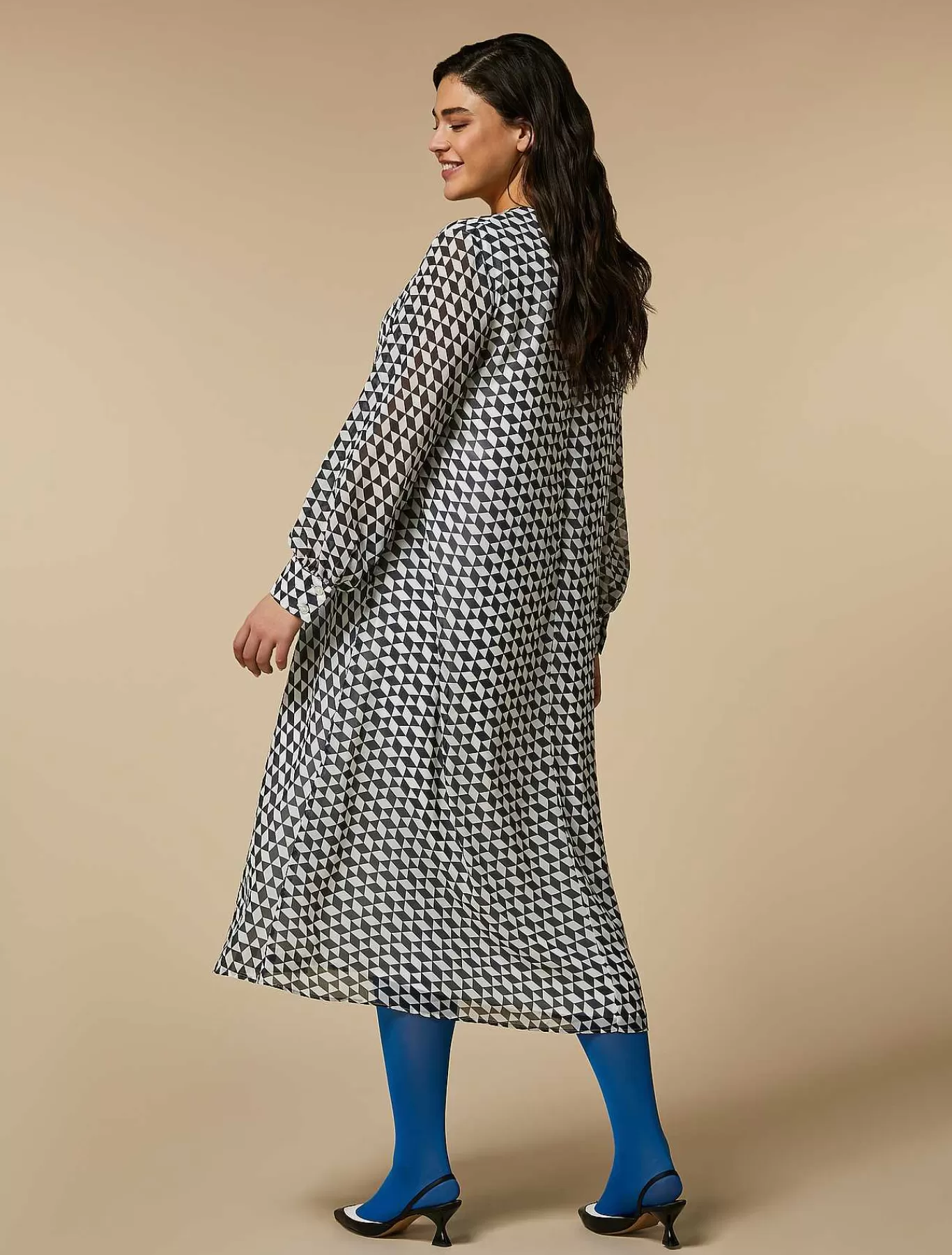 Flash Sale Robe En Georgette Imprimee Femmes Robes