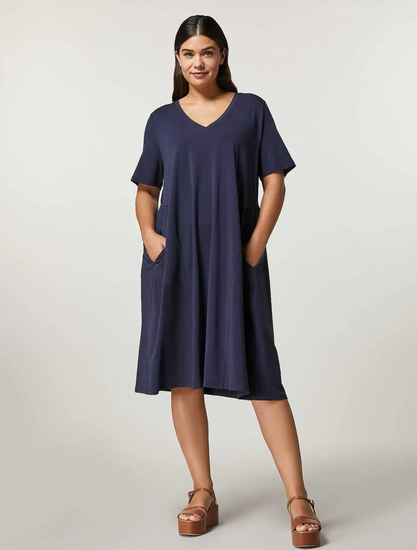 Flash Sale Robe En Jersey De Coton Femmes Robes