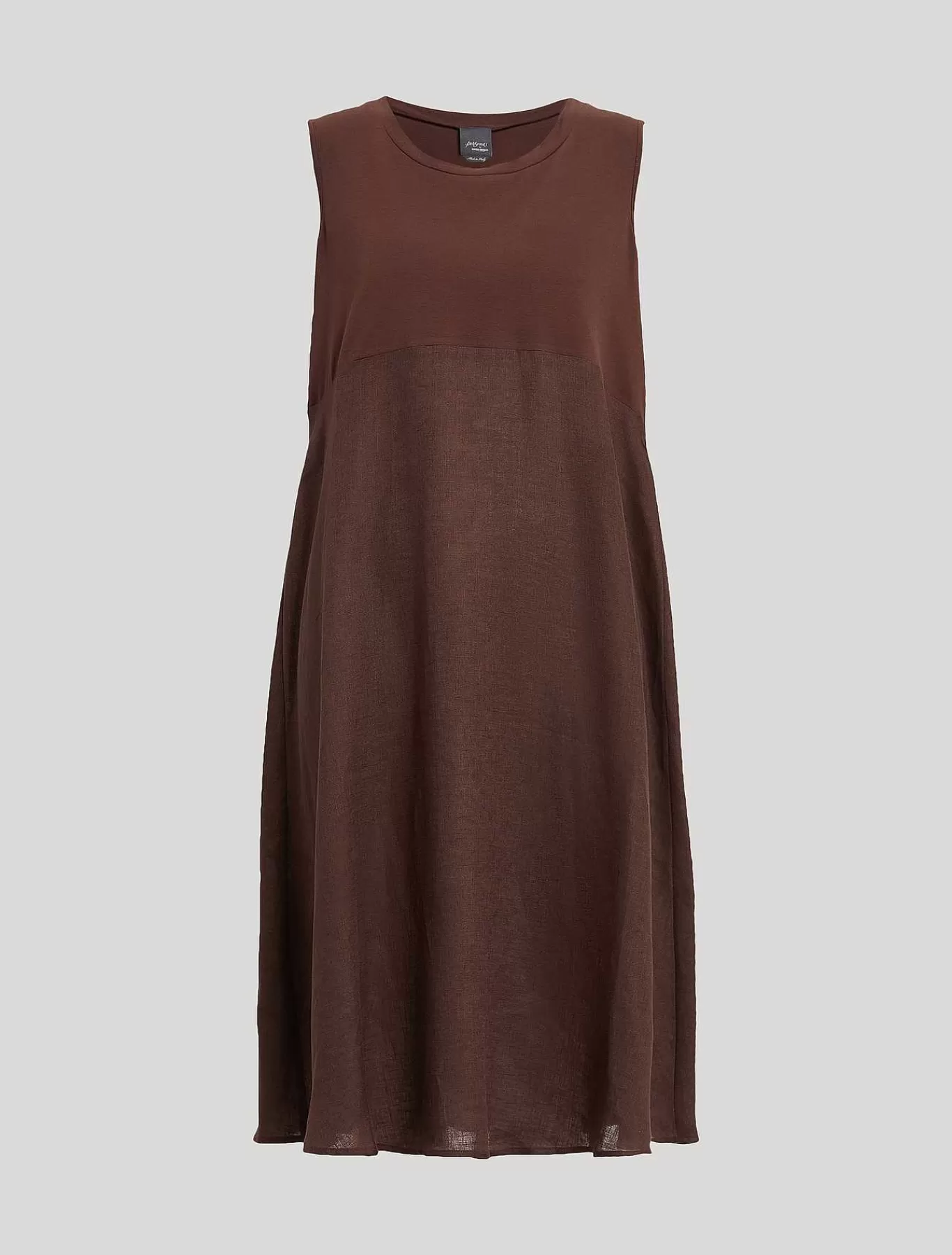 Store Robe En Jersey De Coton Et De Lin Femmes Robes