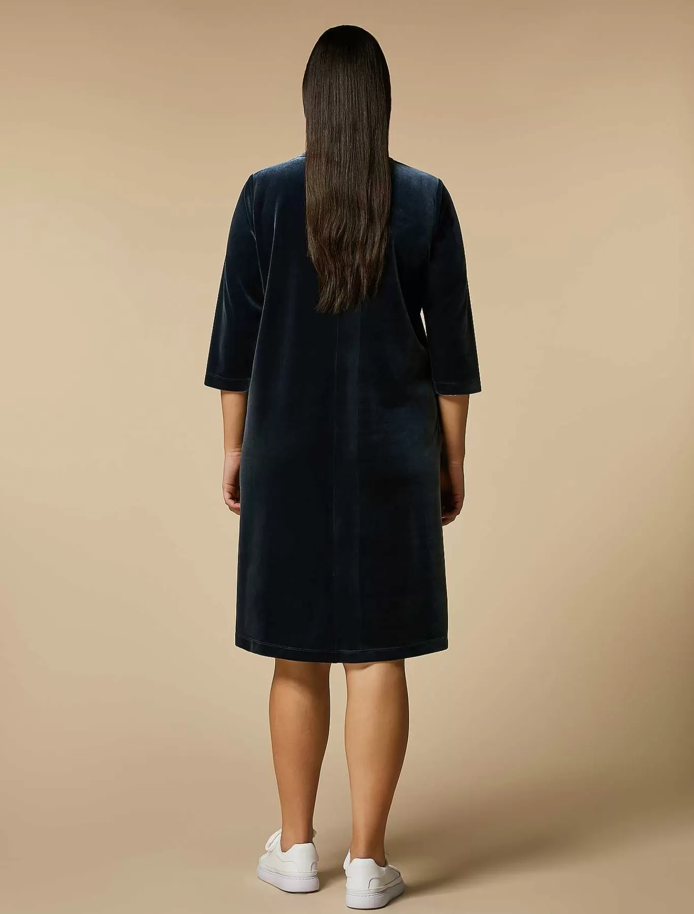 Sale Robe En Jersey De Velours Femmes Robes