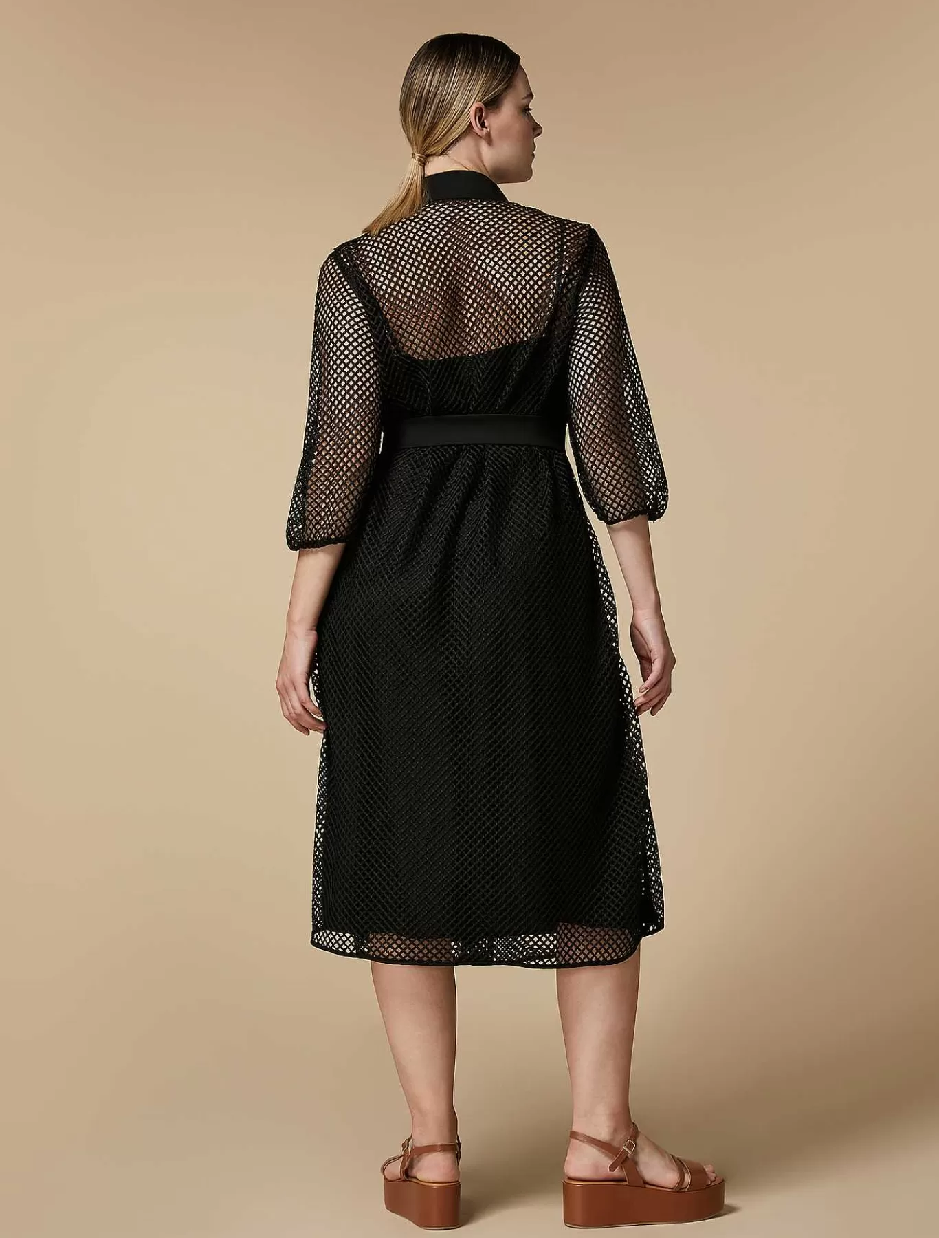 Discount Robe En Maille Et Popeline Femmes Robes