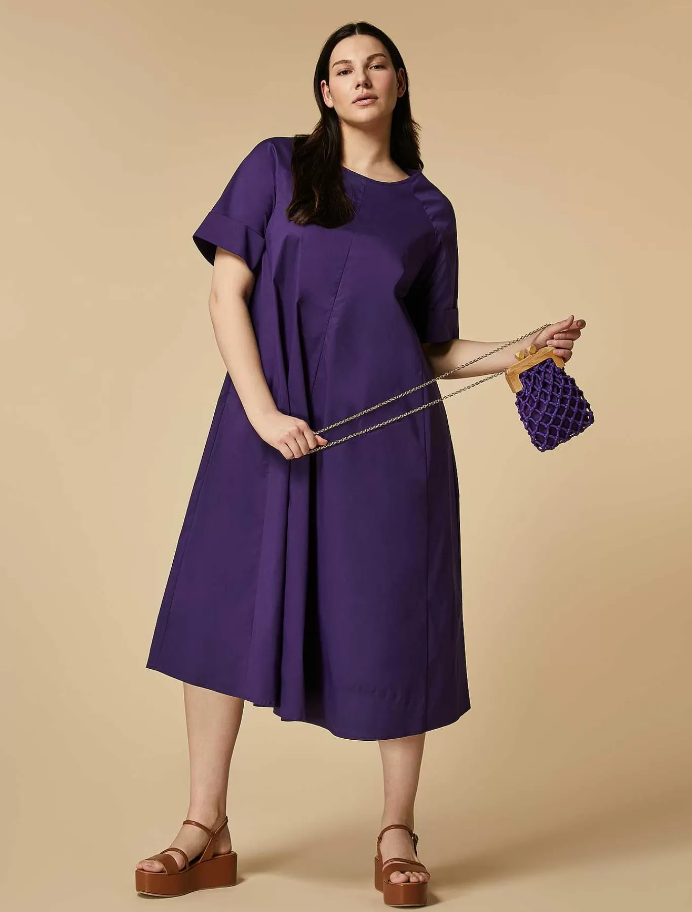 Store Robe En Popeline Femmes Robes