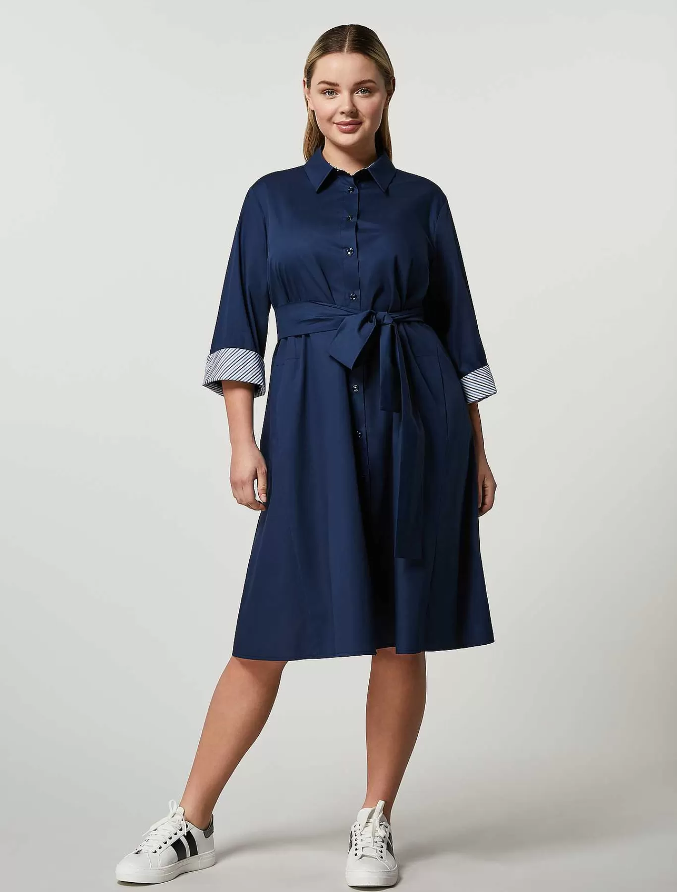 Flash Sale Robe En Popeline De Coton Femmes Robes