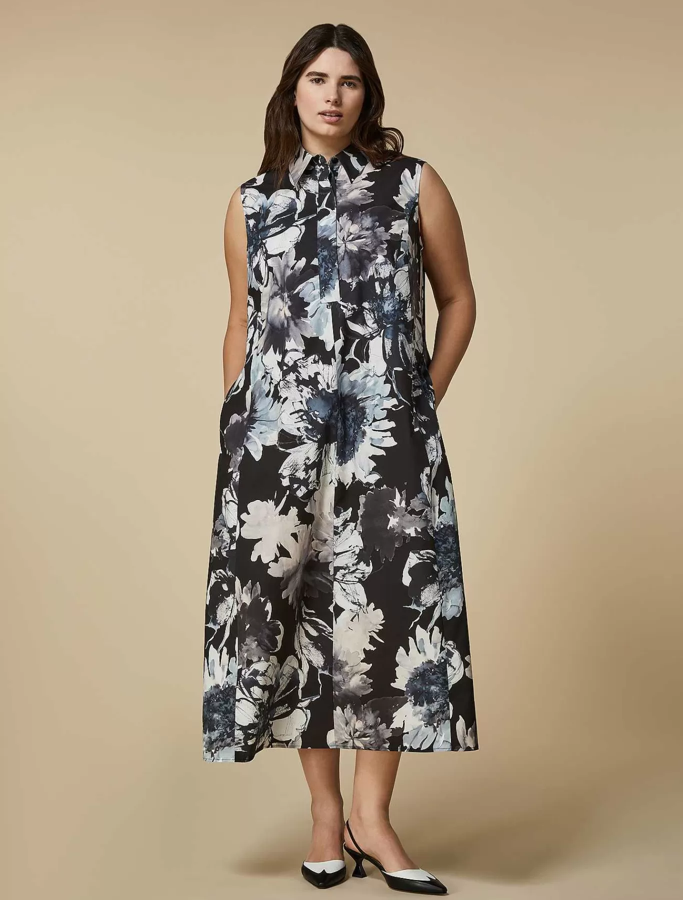 Hot Robe En Popeline De Coton Femmes Robes