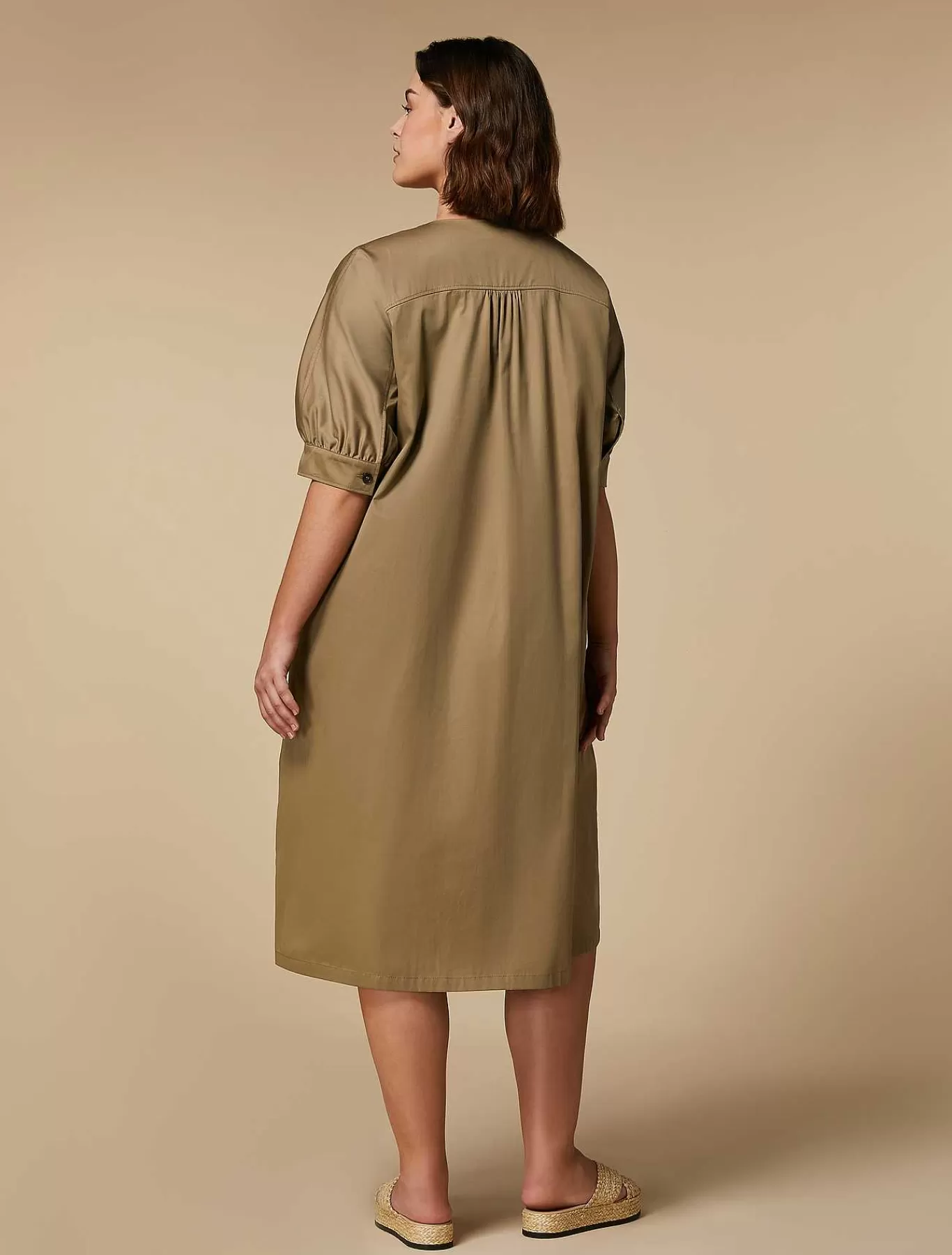 Cheap Robe En Satin De Coton Femmes Robes