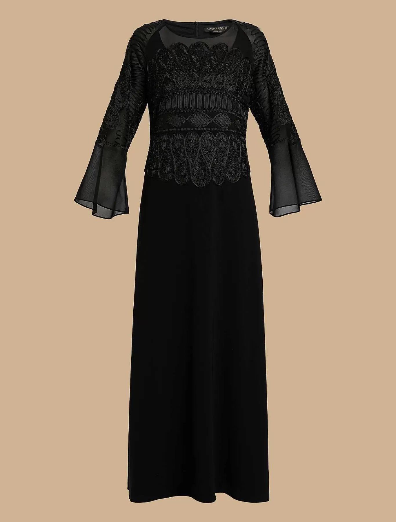 Flash Sale Robe En Triacetate Brodee Femmes Robes