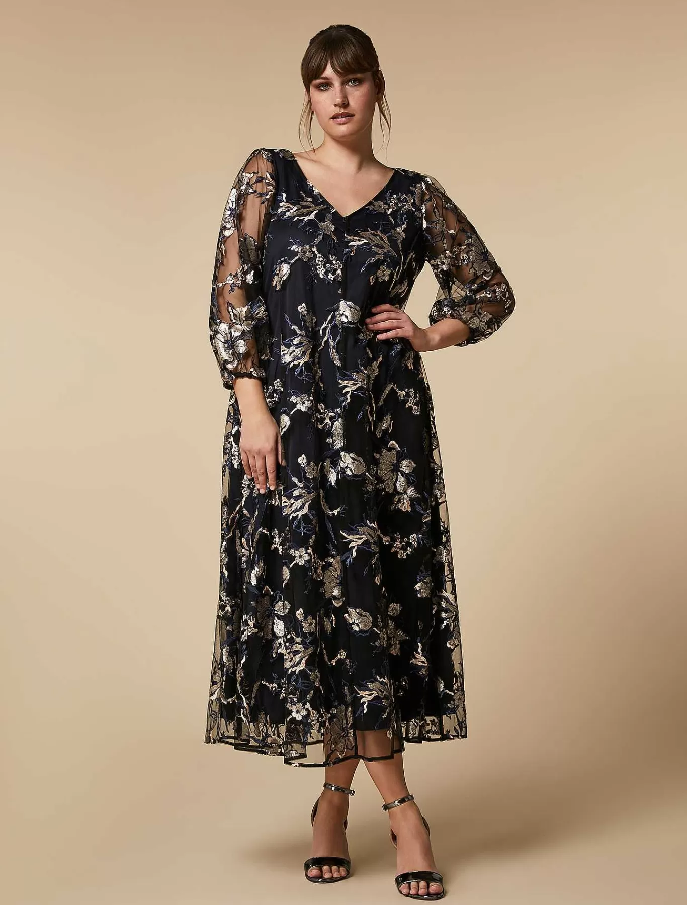Best Sale Robe En Tulle Brodee Femmes Des Vêtements Formels