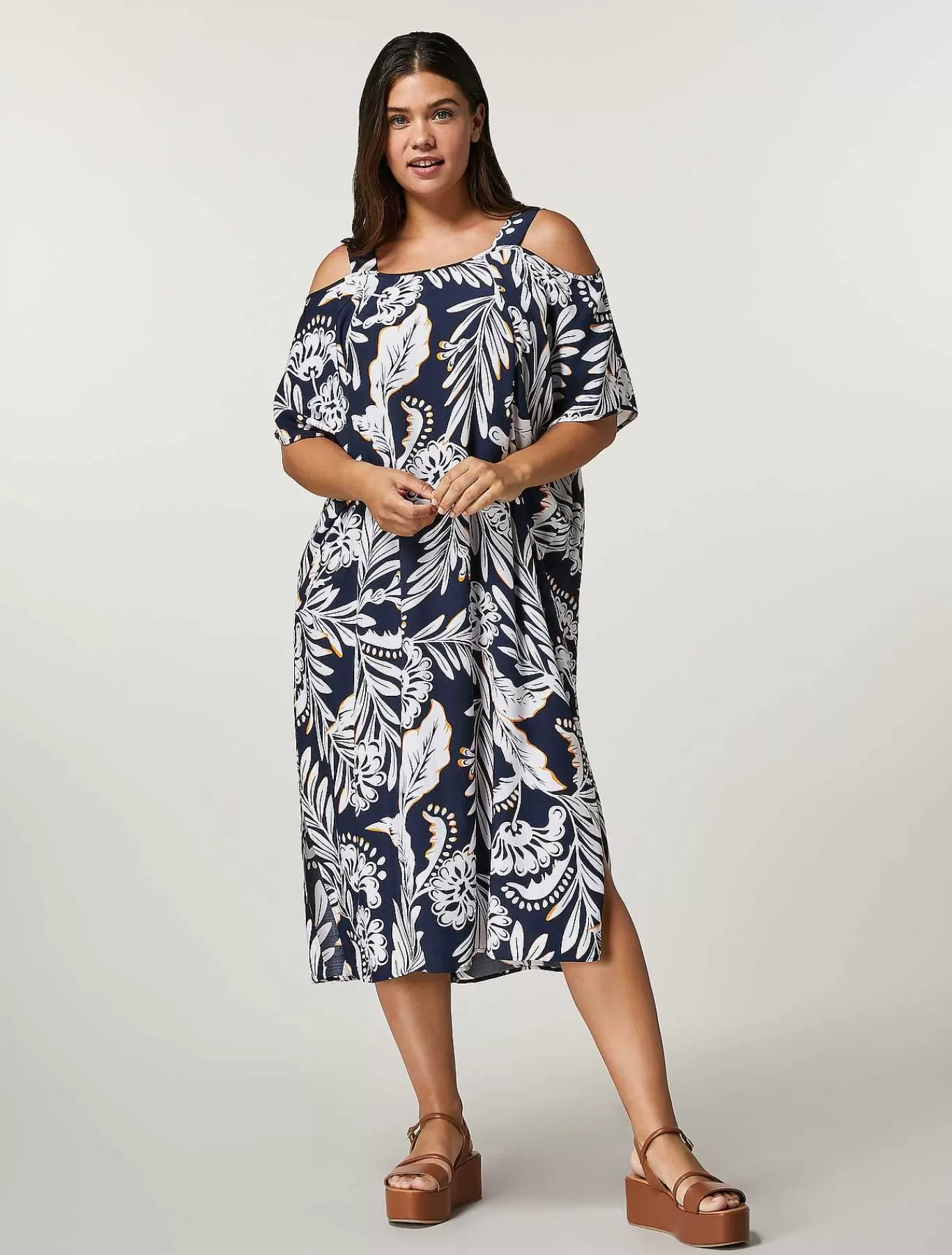 Flash Sale Robe En Viscose Imprimee Femmes Robes
