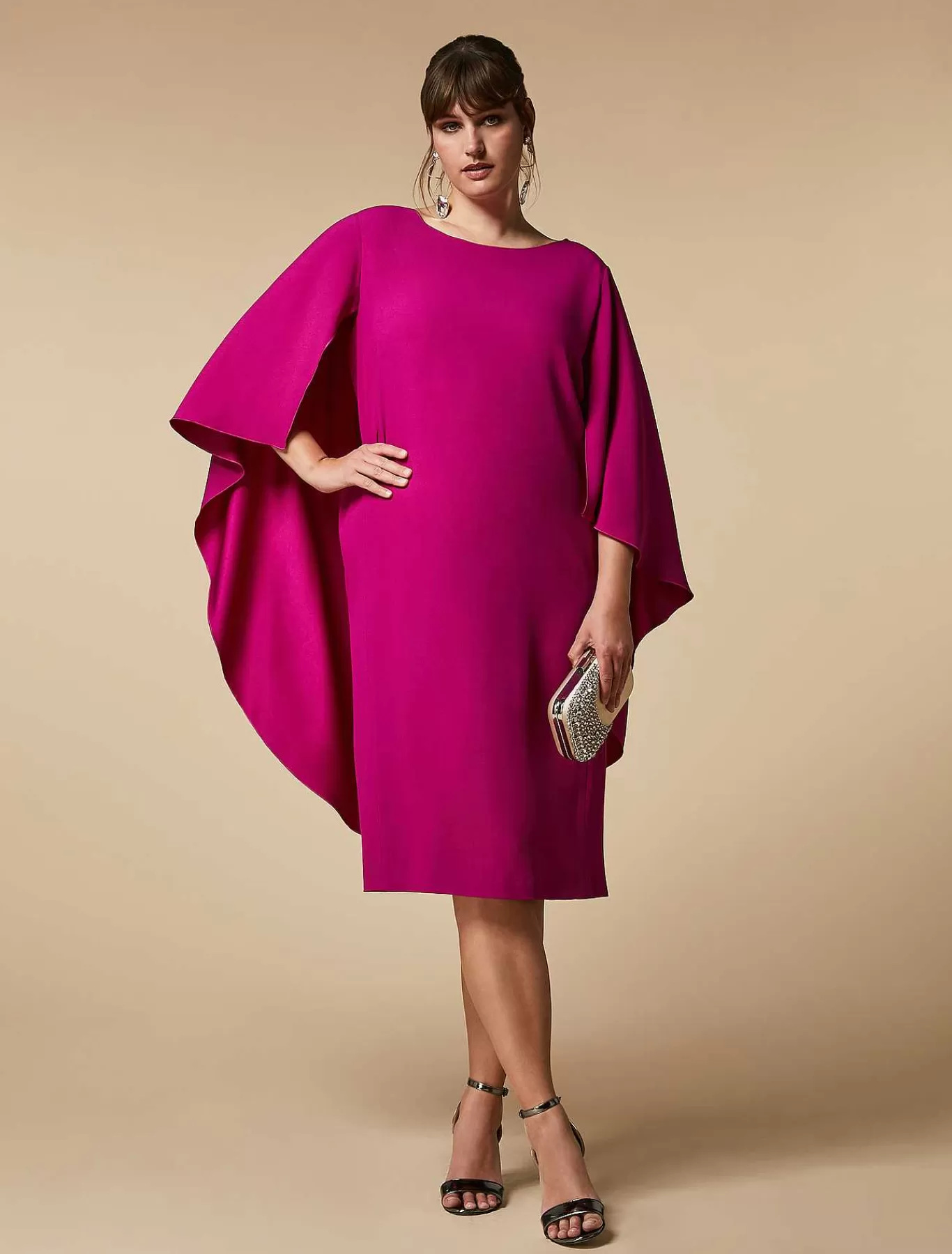 Best Sale Robe Fourreau En Crepe Femmes Robes