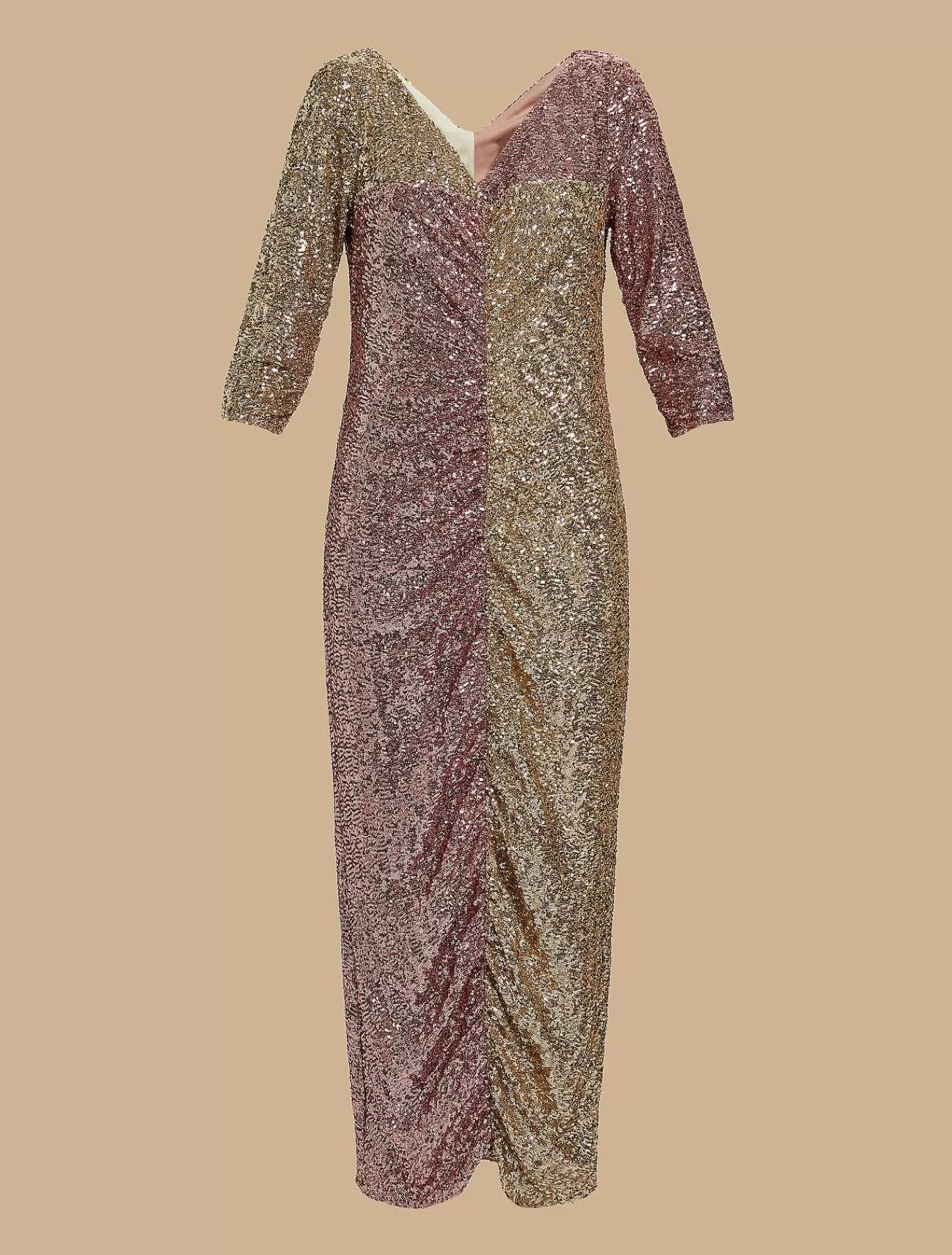 Shop Robe Longue A Sequins Femmes Robes