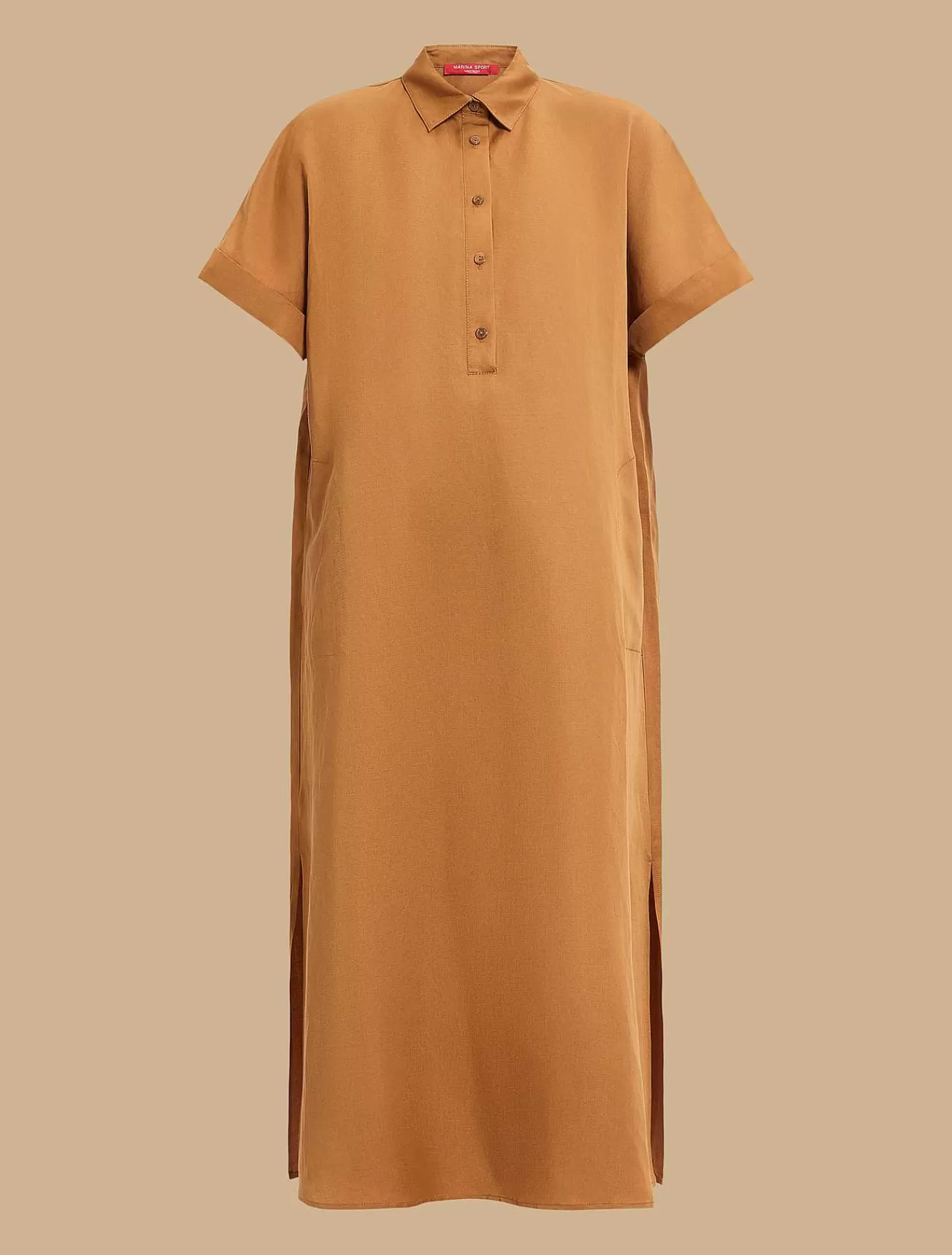 Sale Robe Longue En Lin Tencel Femmes Robes