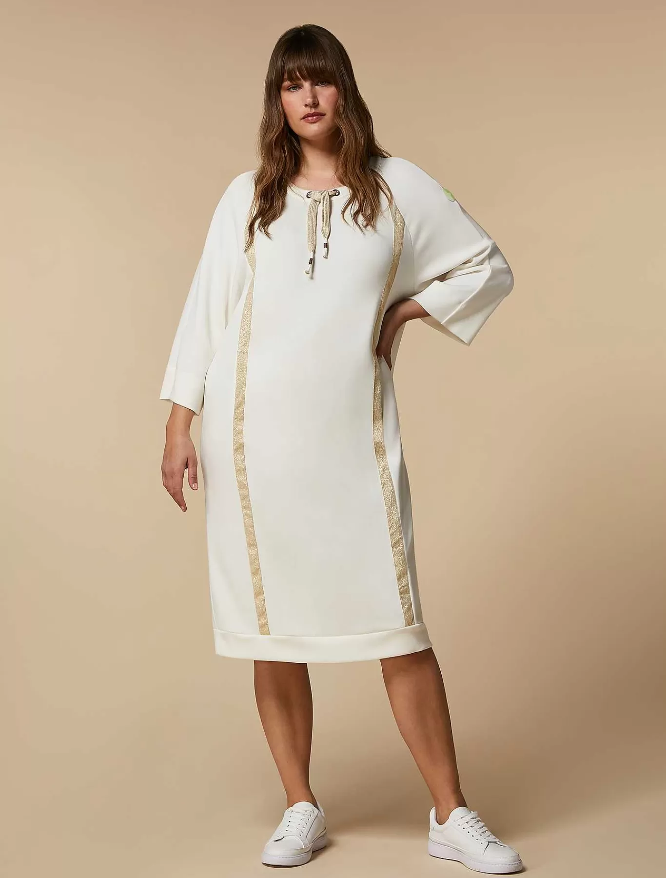 Shop Robe Mi-Longue En Jersey Femmes Robes