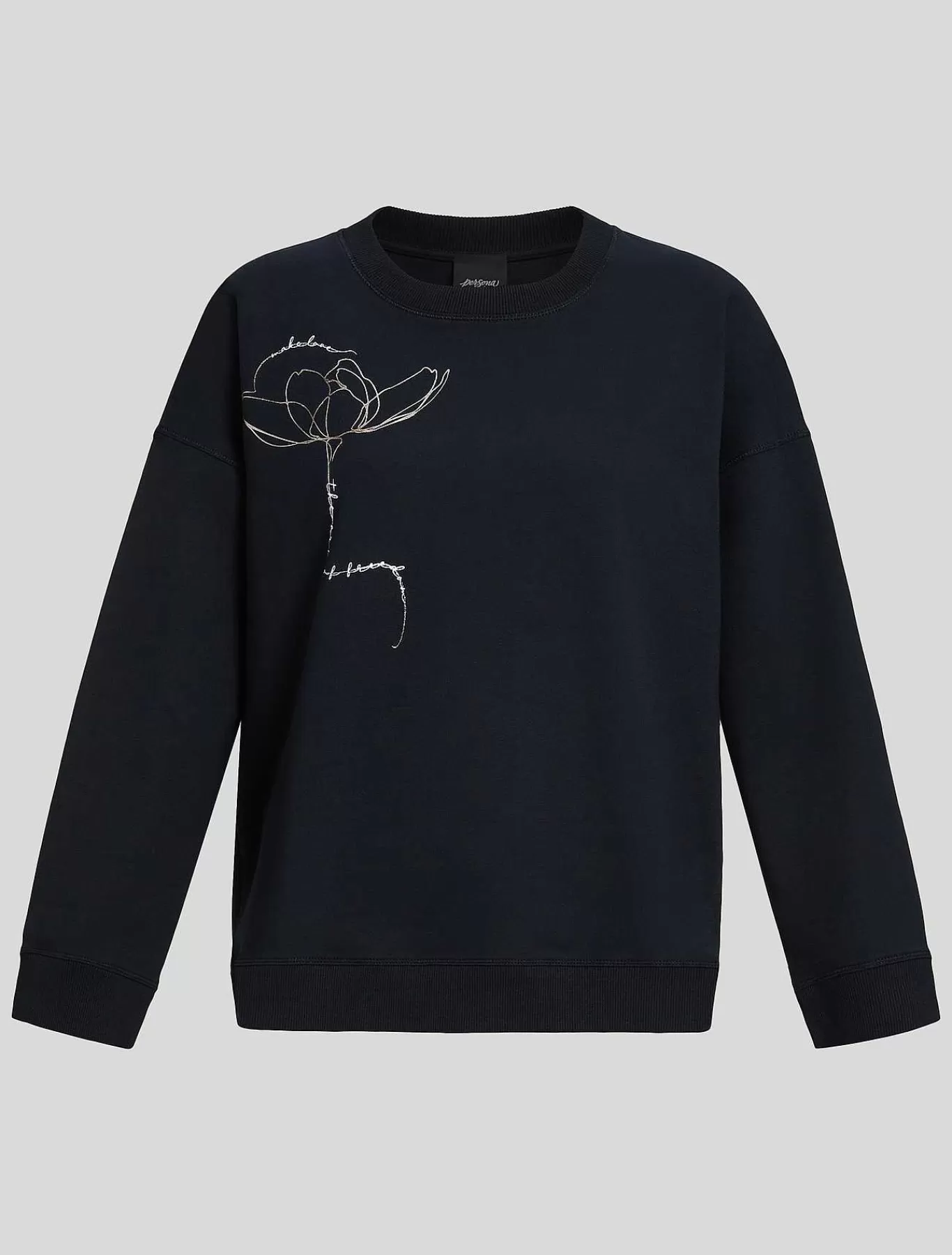 Cheap Sweat-Shirt En Jersey De Coton Femmes Hauts Et T-Shirts