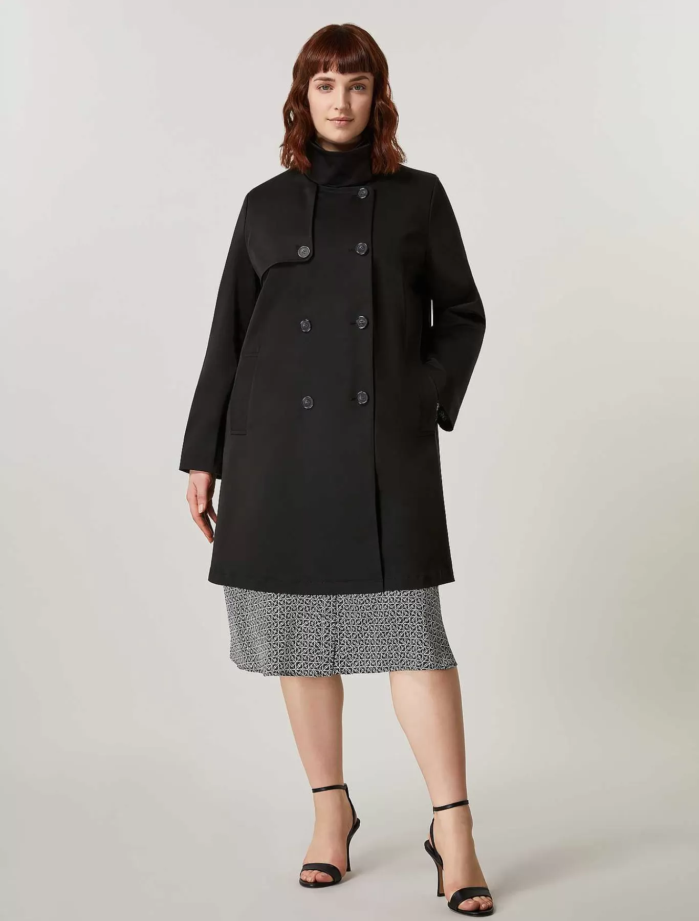 New Trench-Coat En Gabardine Deperlant Femmes Manteaux Et Trenchs