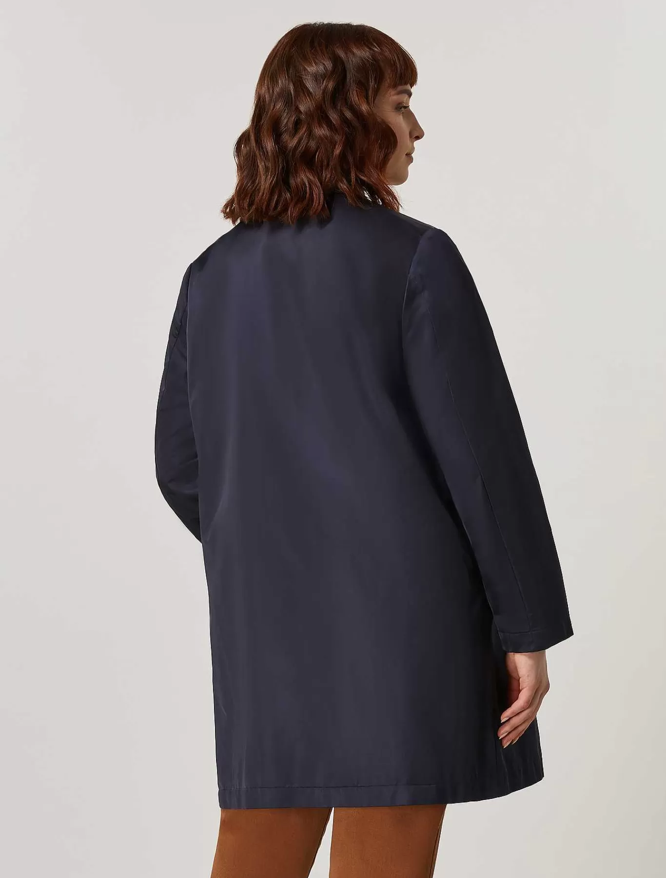 Shop Trench-Coat En Satin Deperlant Femmes Manteaux Et Trenchs