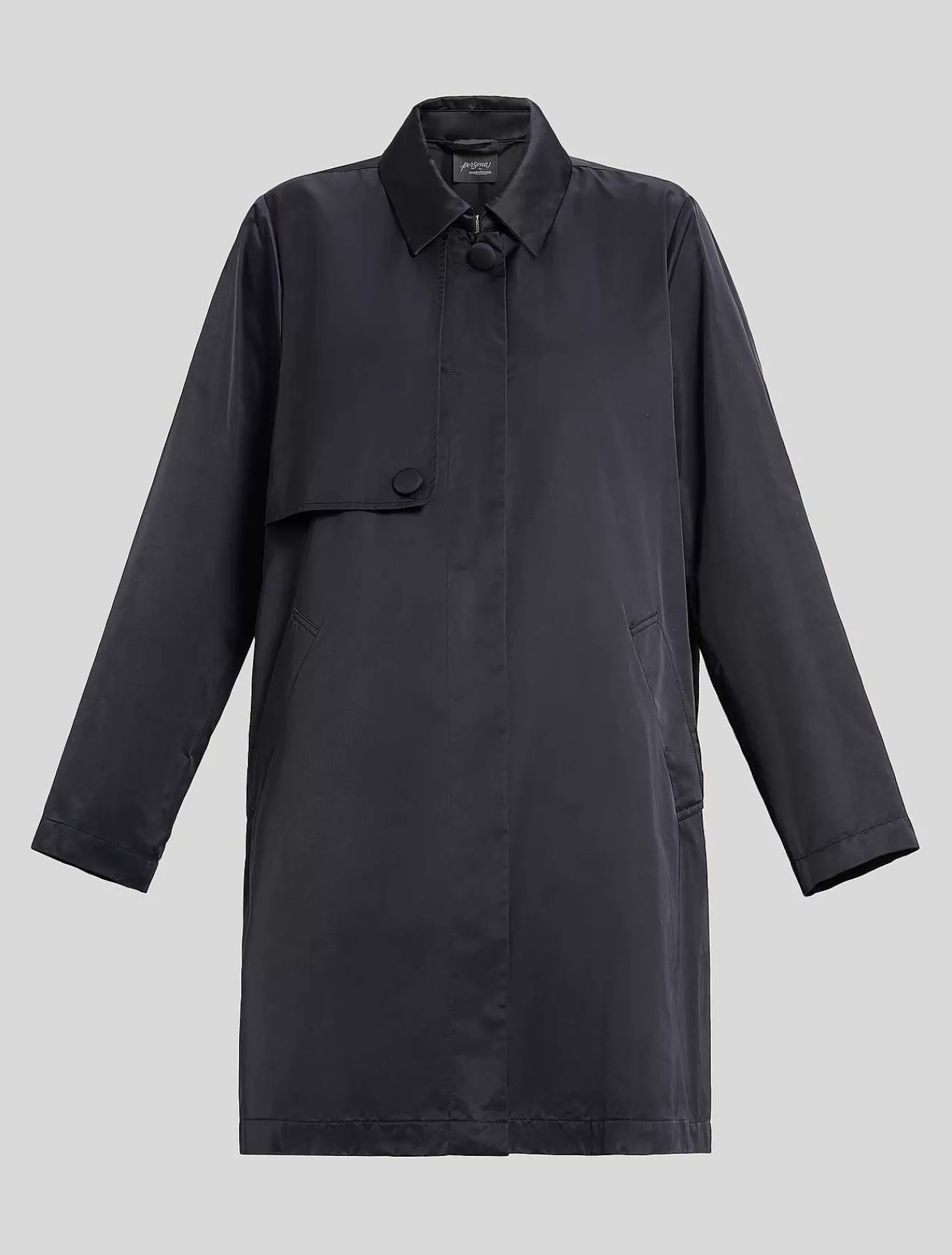 Shop Trench-Coat En Satin Deperlant Femmes Manteaux Et Trenchs