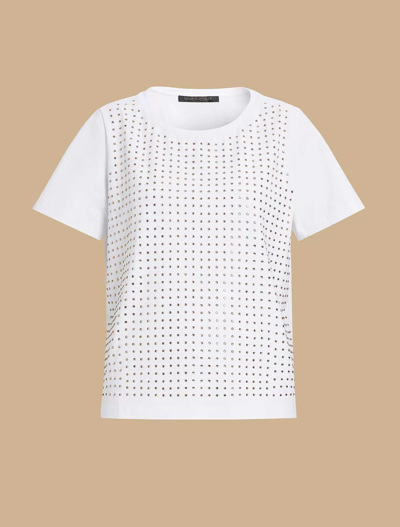 Clearance T-Shirt En Jersey Brode Femmes Hauts Et T-Shirts