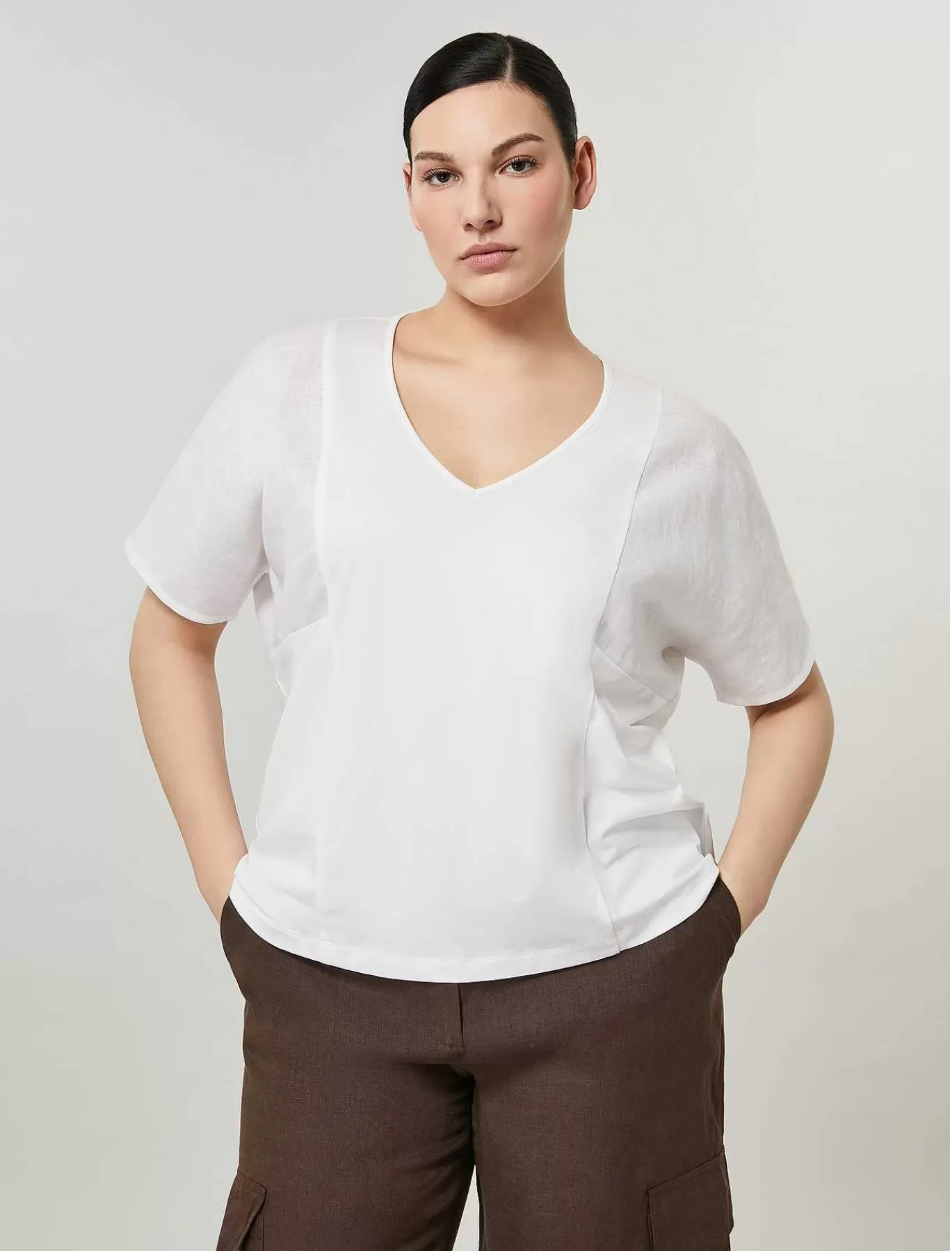 Hot T-Shirt En Jersey De Coton Femmes Hauts Et T-Shirts