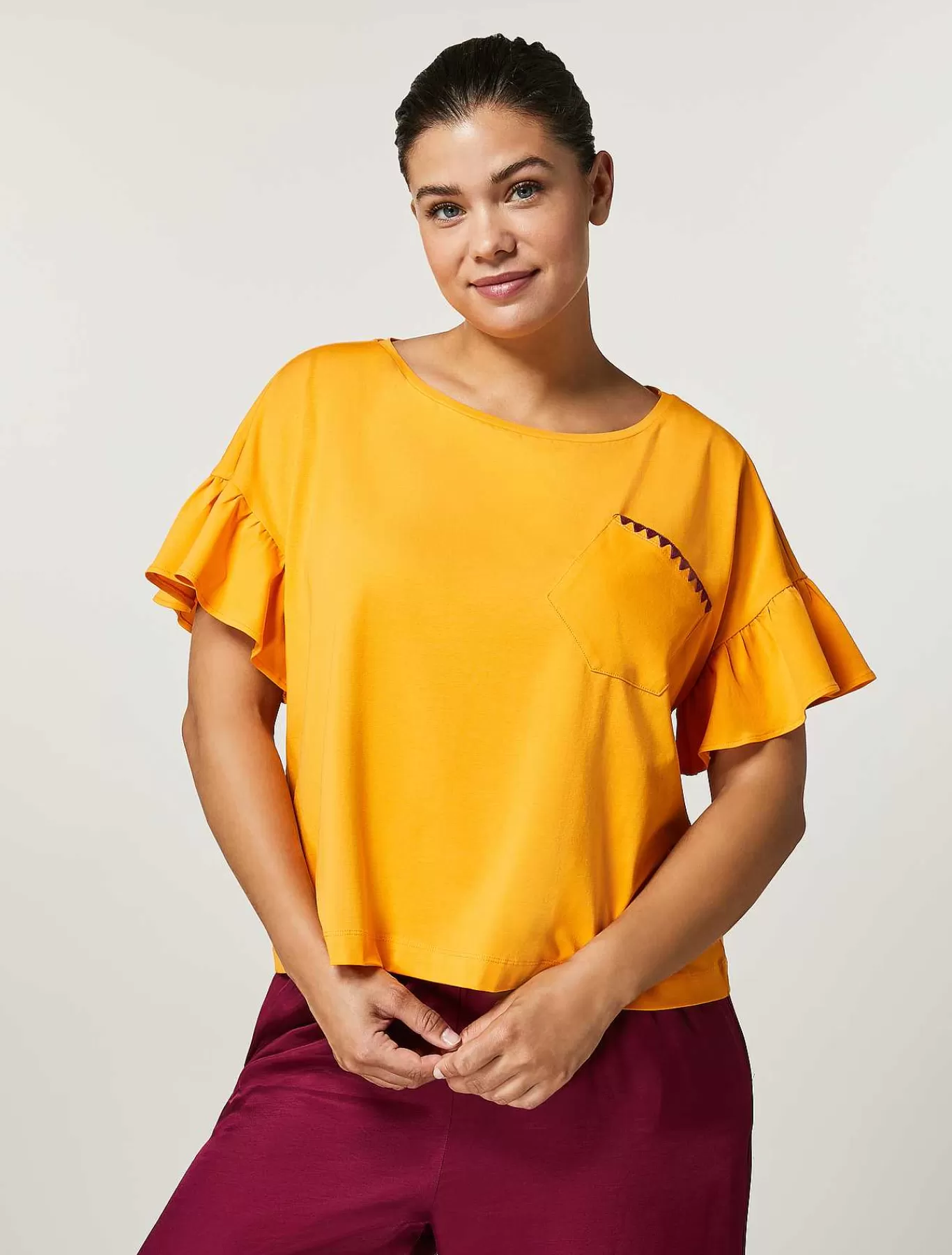 Hot T-Shirt En Jersey De Coton Femmes Hauts Et T-Shirts