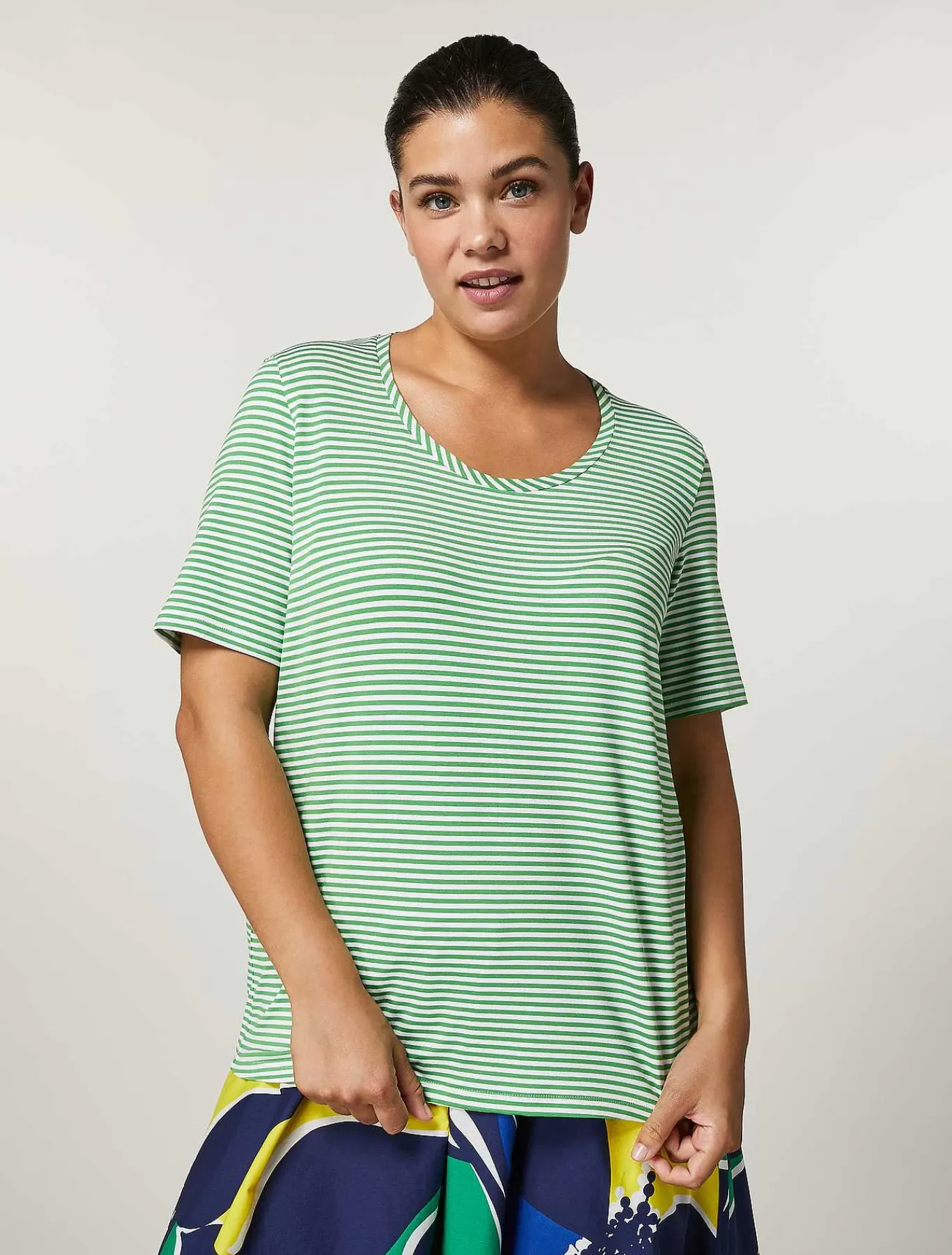 Shop T-Shirt En Jersey De Viscose Femmes Hauts Et T-Shirts