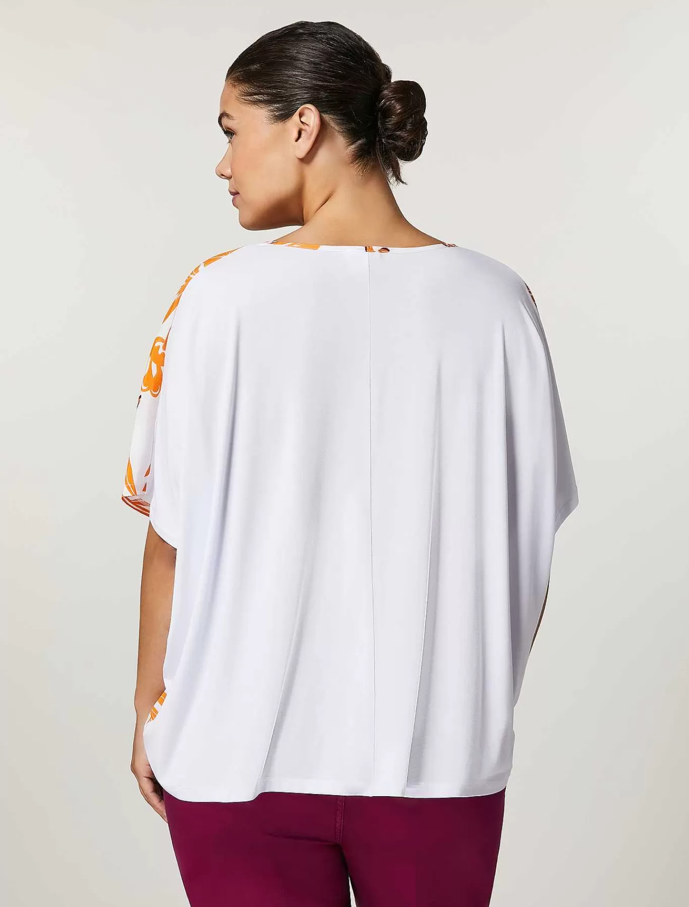Flash Sale T-Shirt En Jersey De Viscose Femmes Hauts Et T-Shirts