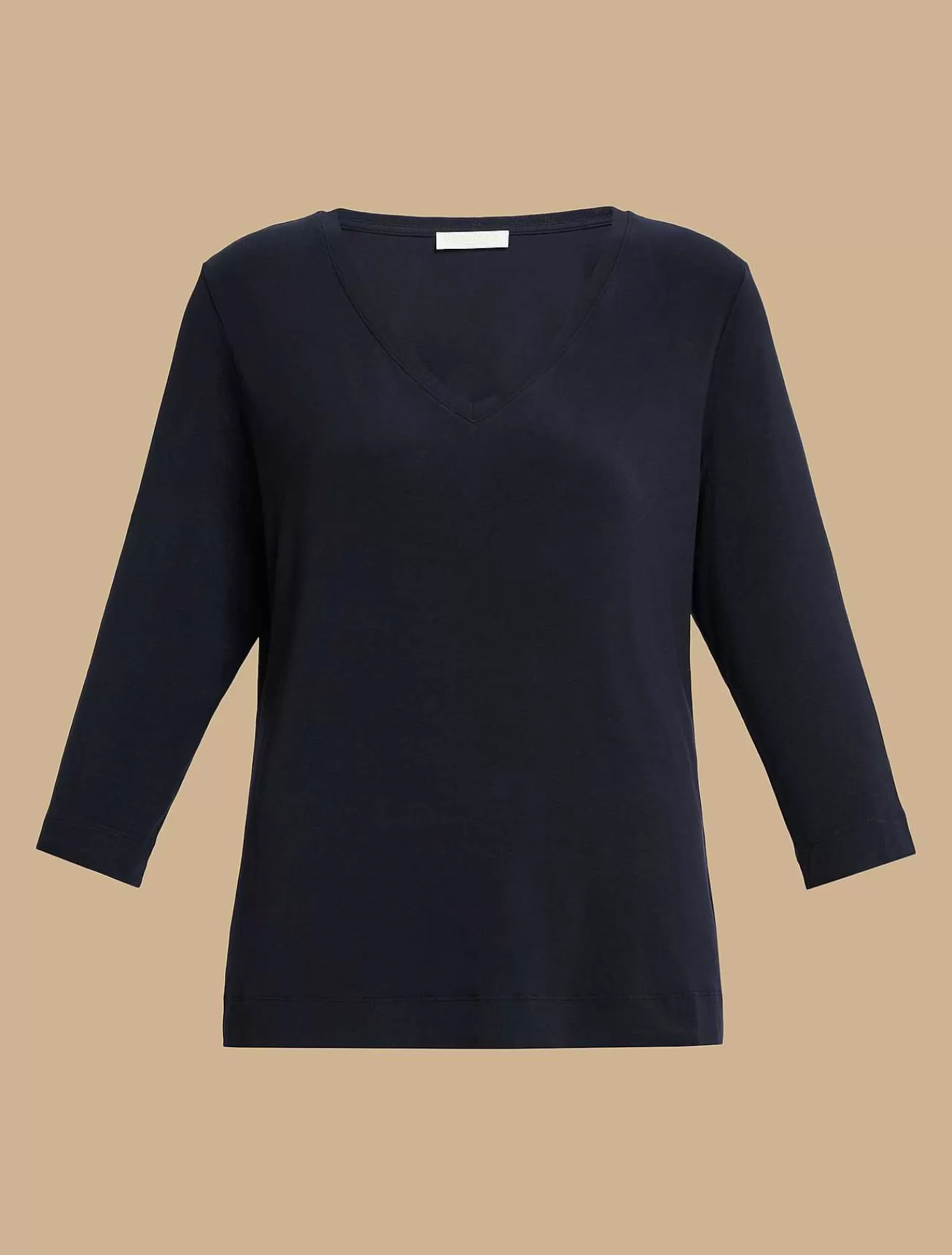New T-Shirt En Jersey De Viscose Femmes Hauts Et T-Shirts