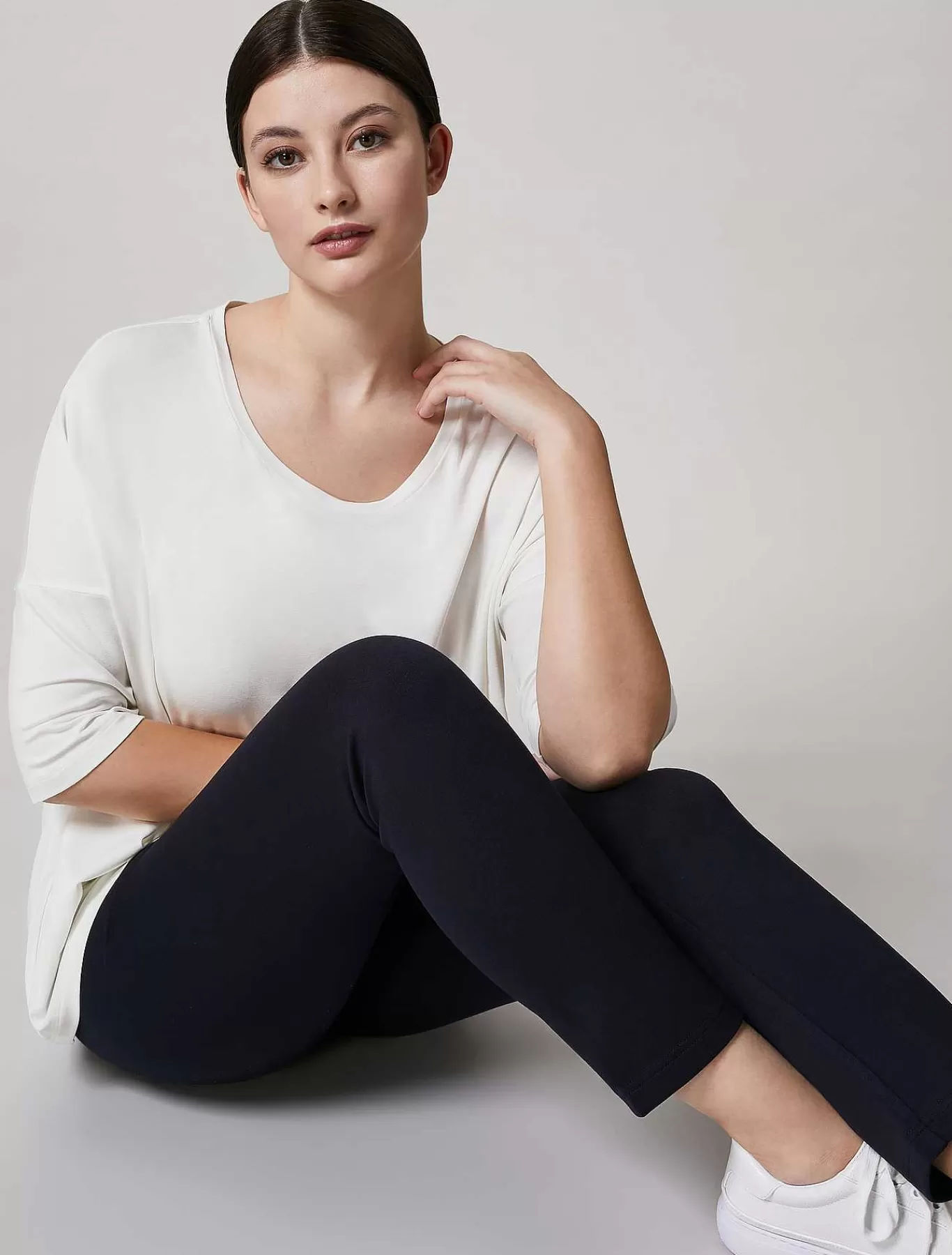 Store T-Shirt En Jersey De Viscose Femmes Hauts Et T-Shirts
