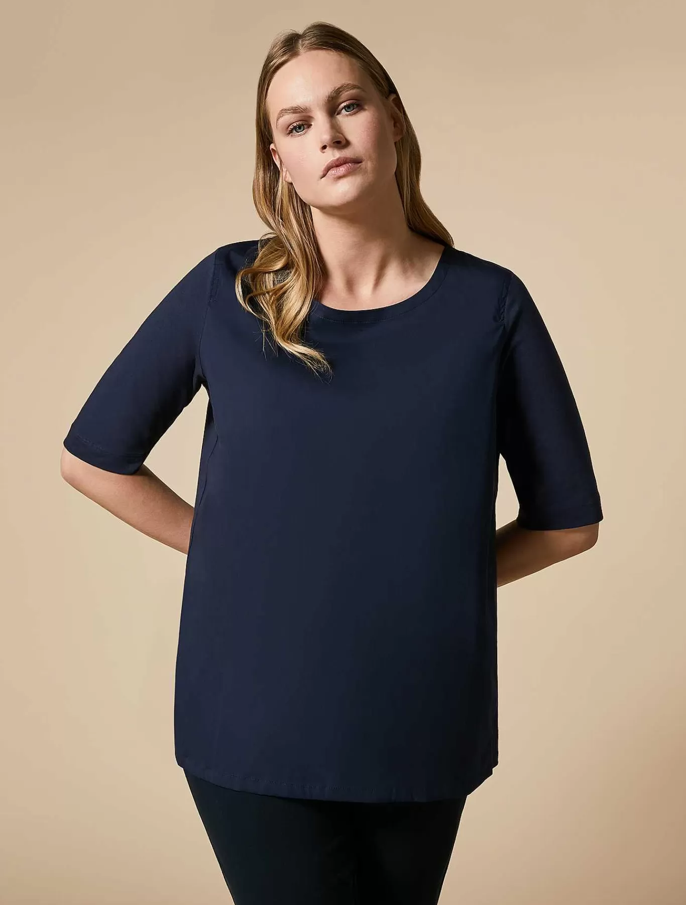 Shop T-Shirt En Jersey Et Popeline Femmes Blouses Et Chemises